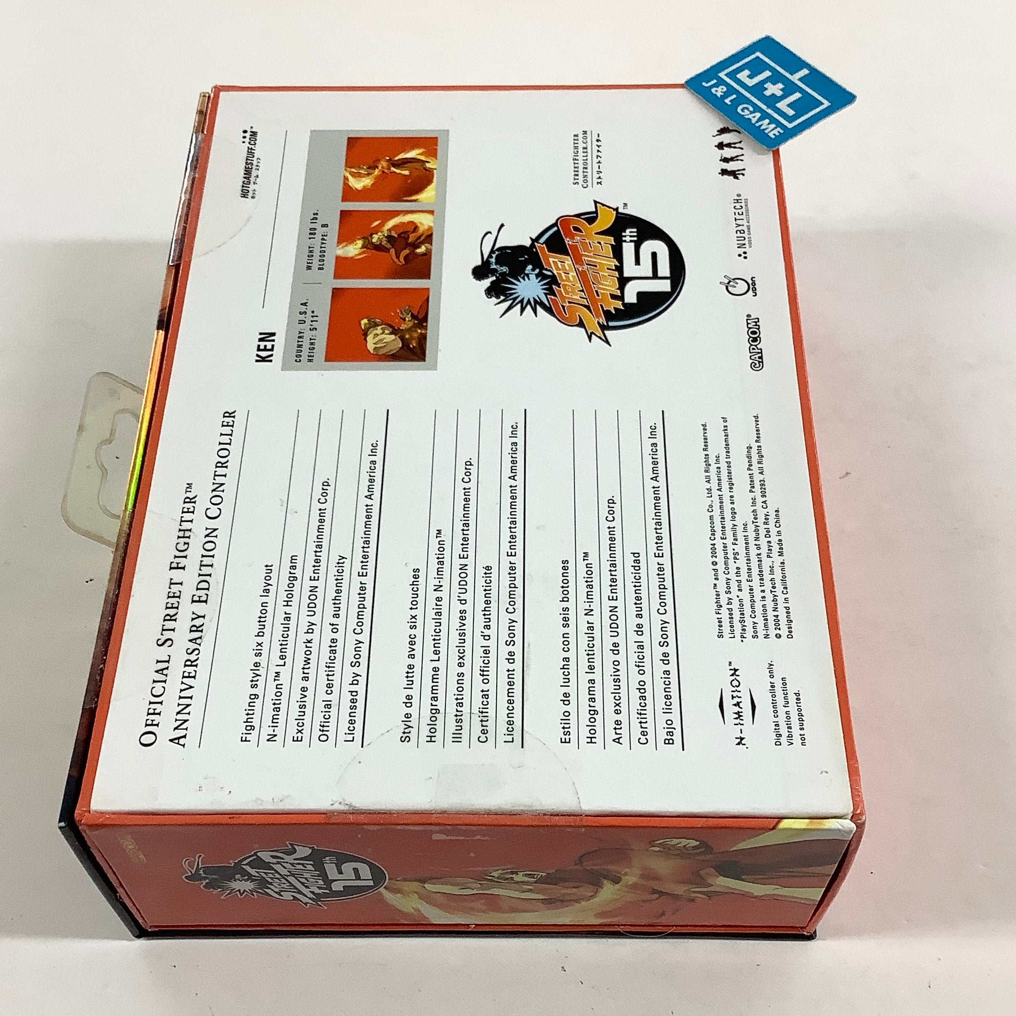 PlayStation 2 Street Fighter 15th Anniversary Edition Controller ( KEN ) - (PS2) PlayStation 2 ( European Import ) [Pre-Owned] Accessories Capcom