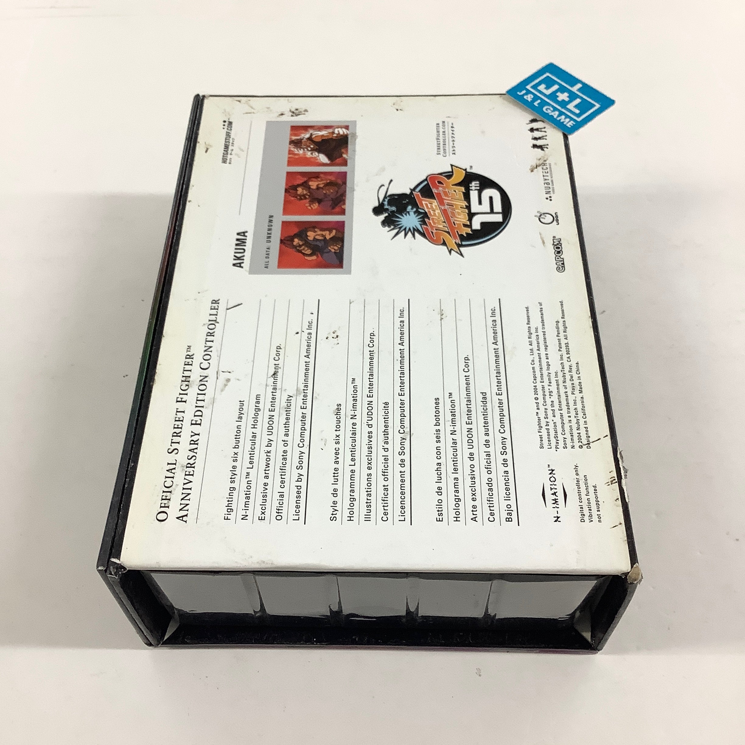 PlayStation 2 Street Fighter 15th Anniversary Edition Controller ( AKUMA ) - (PS2) PlayStation 2 [Pre-Owned] ( European Import ) Accessories Capcom
