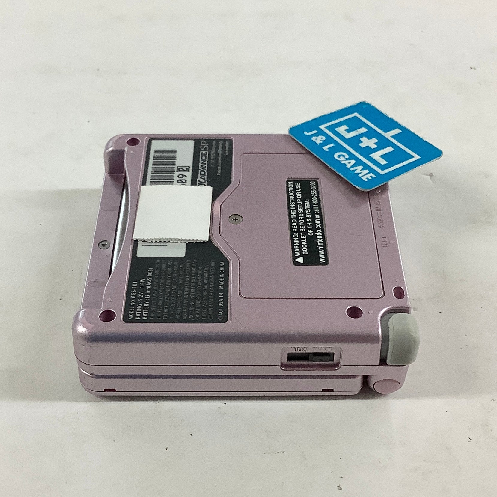 Nintendo Game Boy Advance SP Console AGS - 101 (Pearl Pink) - (GBA) Game Boy Advance SP [Pre-Owned] CONSOLE Nintendo