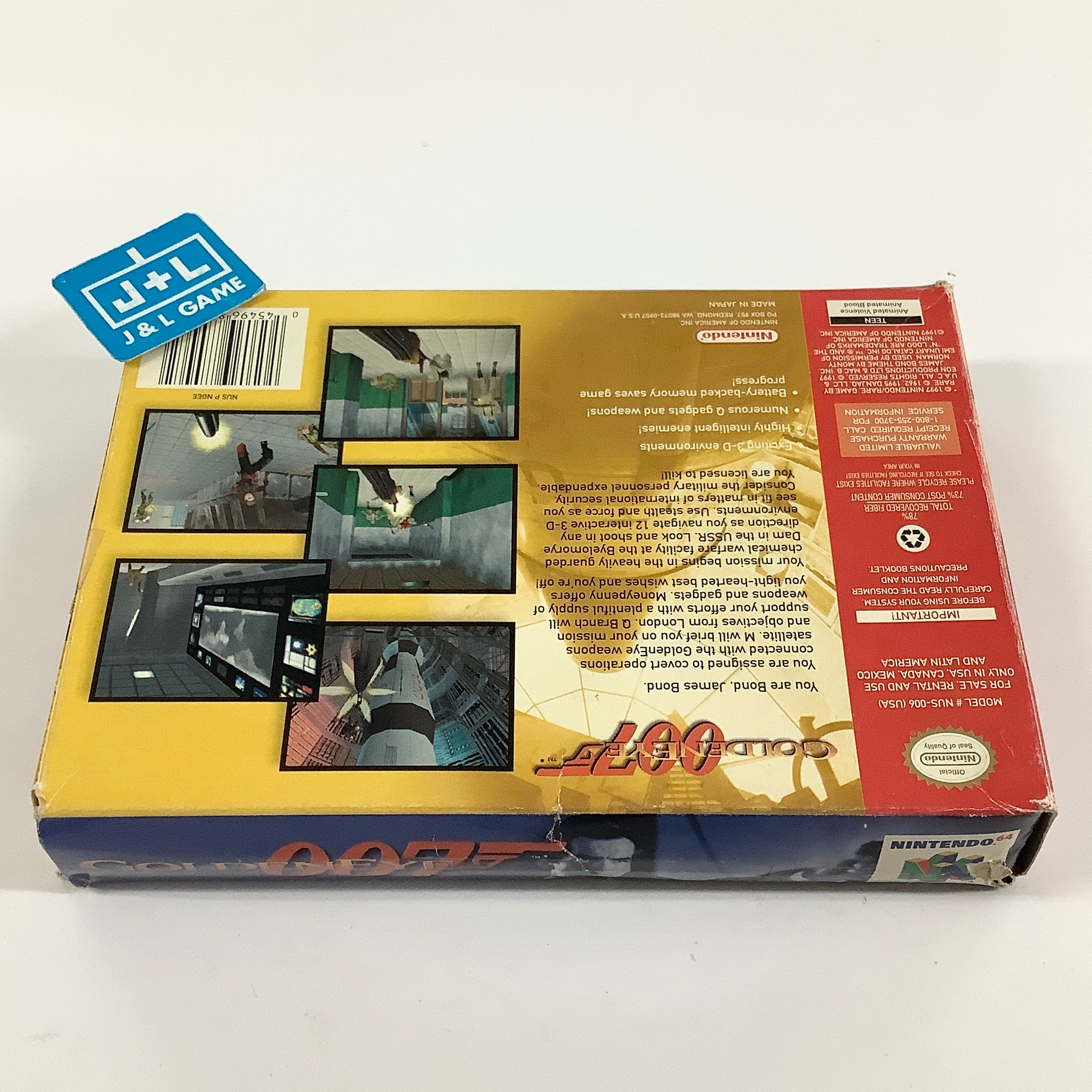 GoldenEye 007 - (N64) Nintendo 64 [Pre-Owned] Video Games Nintendo