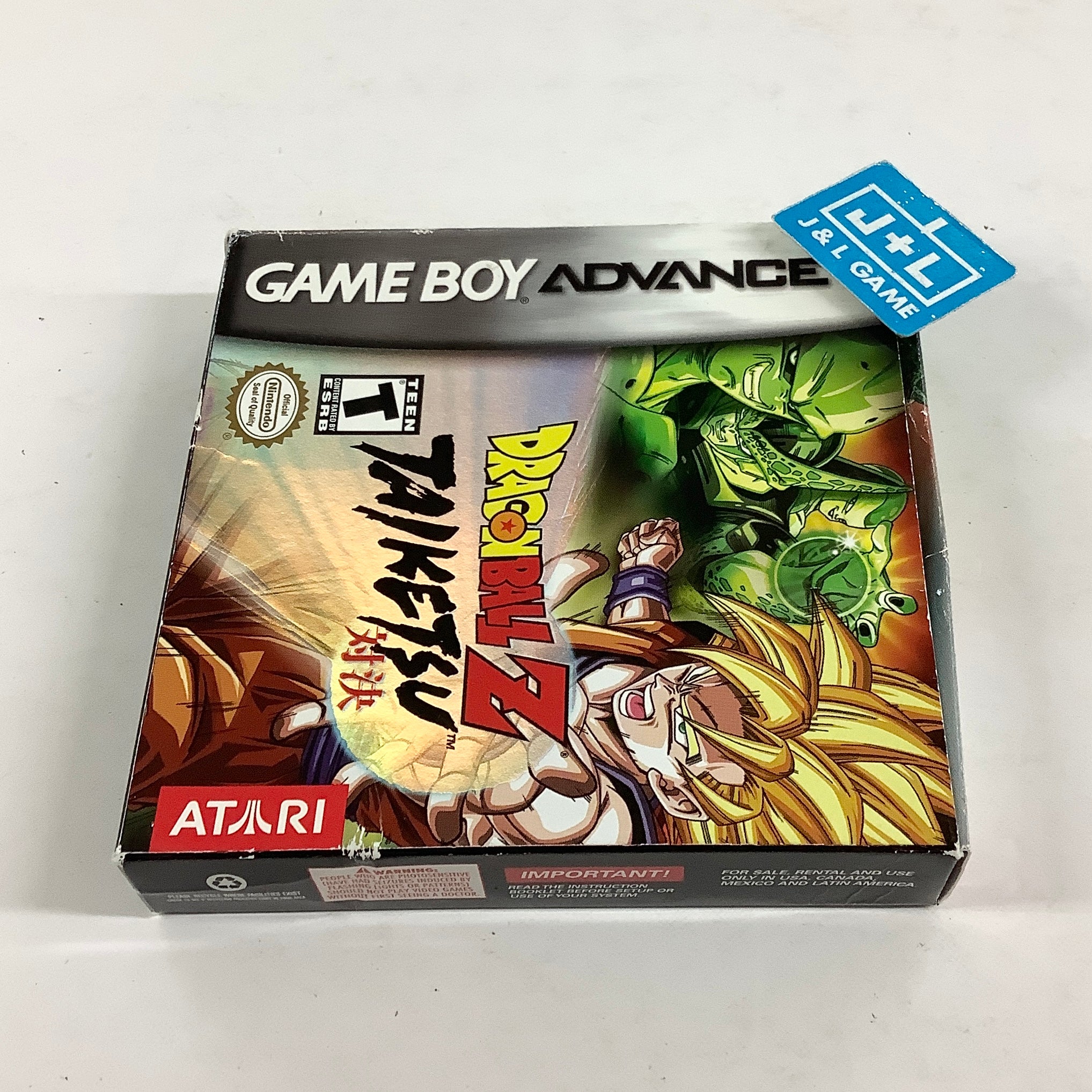 Dragon Ball Z: Taiketsu - (GBA) Game Boy Advance [Pre-Owned] Video Games Atari SA