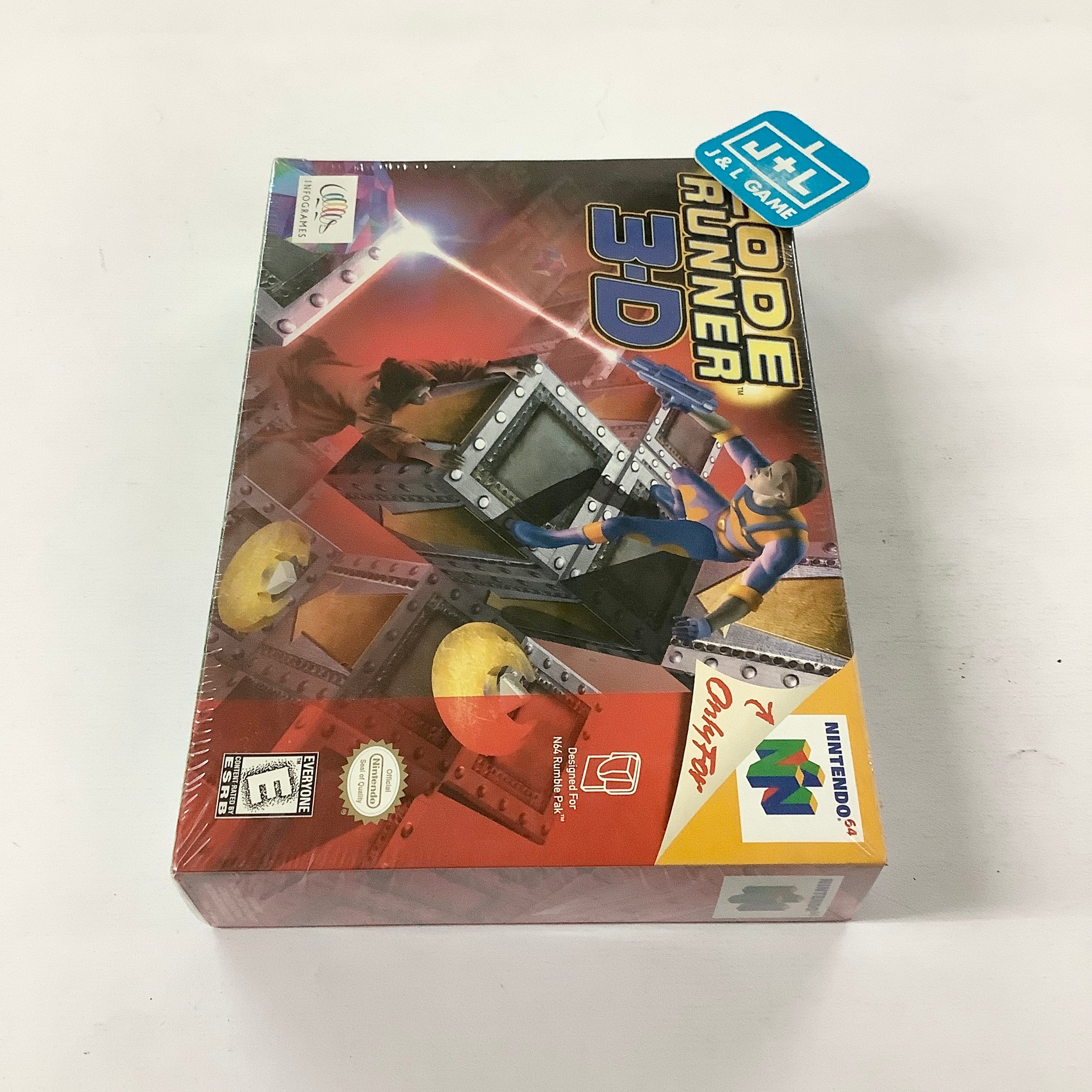Lode Runner 3-D - (N64) Nintendo 64 Video Games Infogrames   