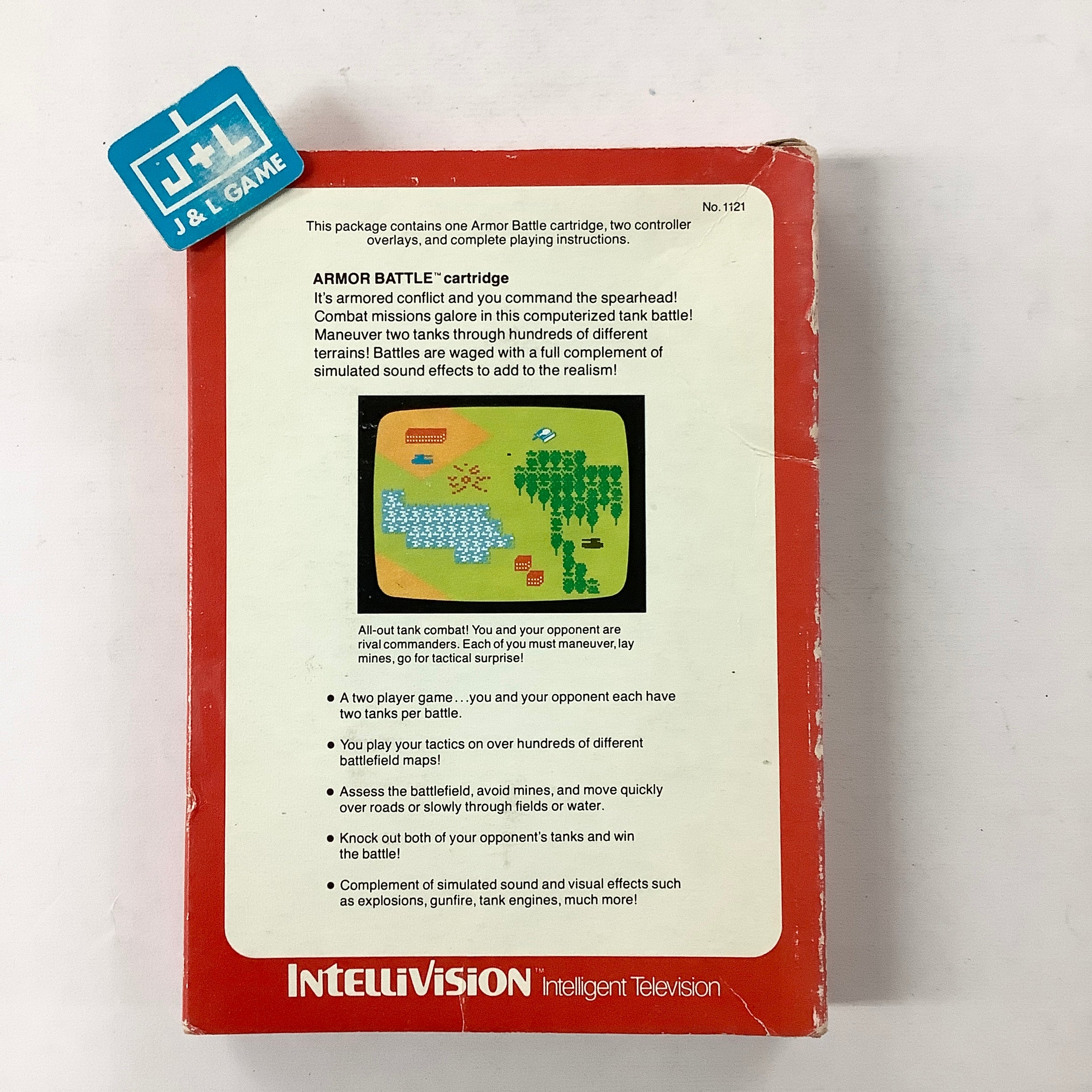 Armor Battle - (INTV) Intellivision [Pre-Owned] Video Games Mattel   