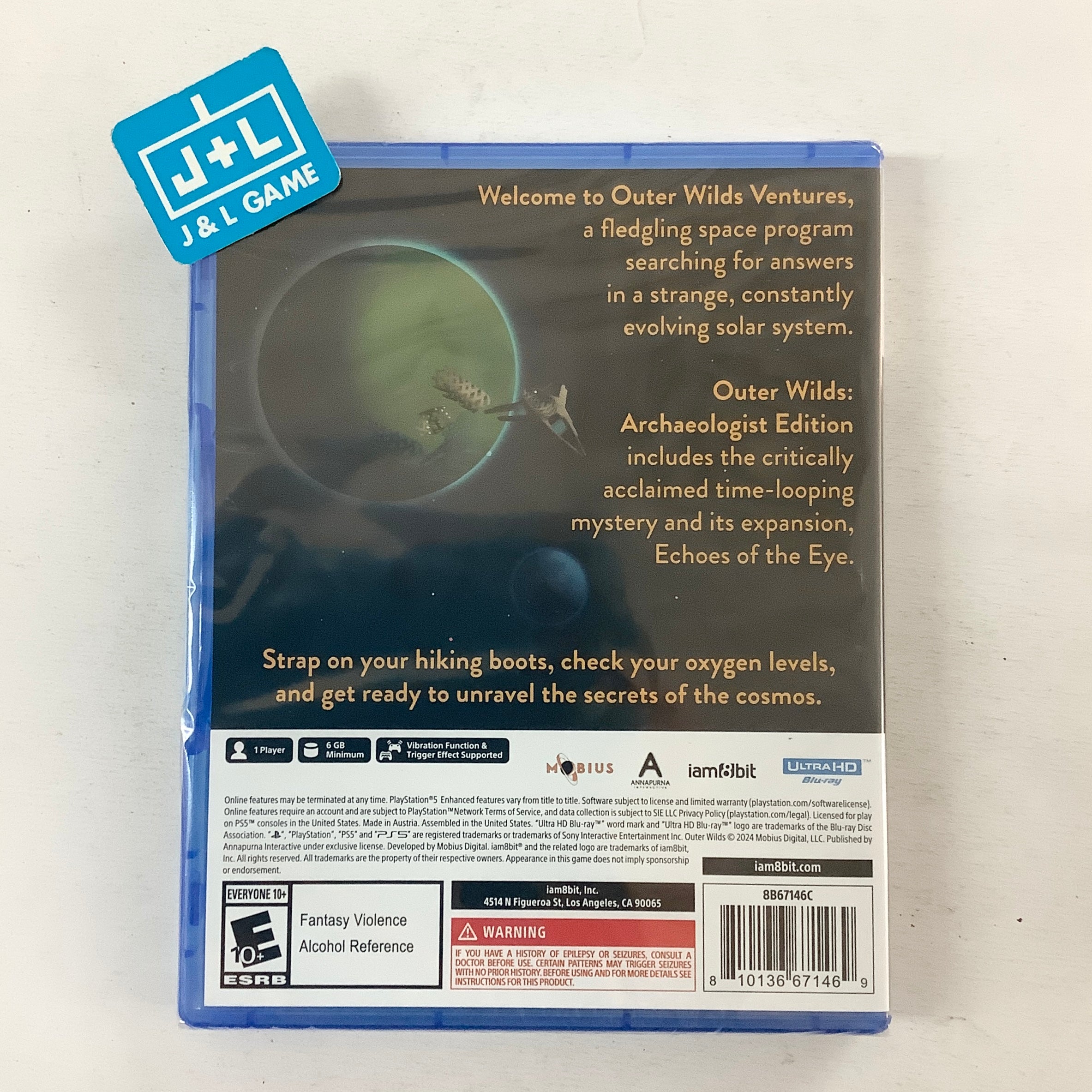 Outer Wilds: Archeologist Edition - (PS5) PlayStation 5 Video Games iam8bit   
