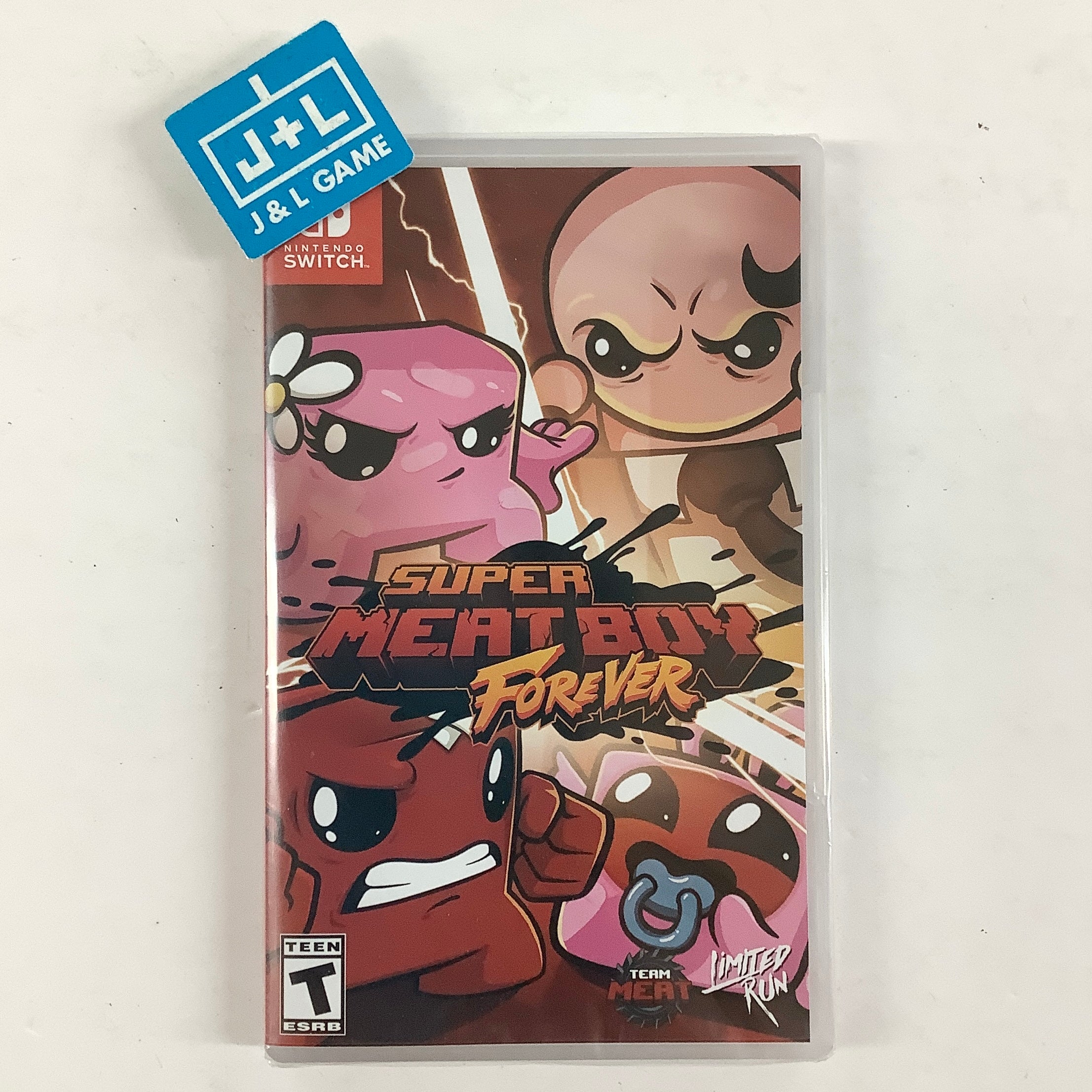 Super Meat Boy Forever (Limited Run #116) (Alt. Cover) - (NSW) Nintendo Switch Video Games Limited Run Games
