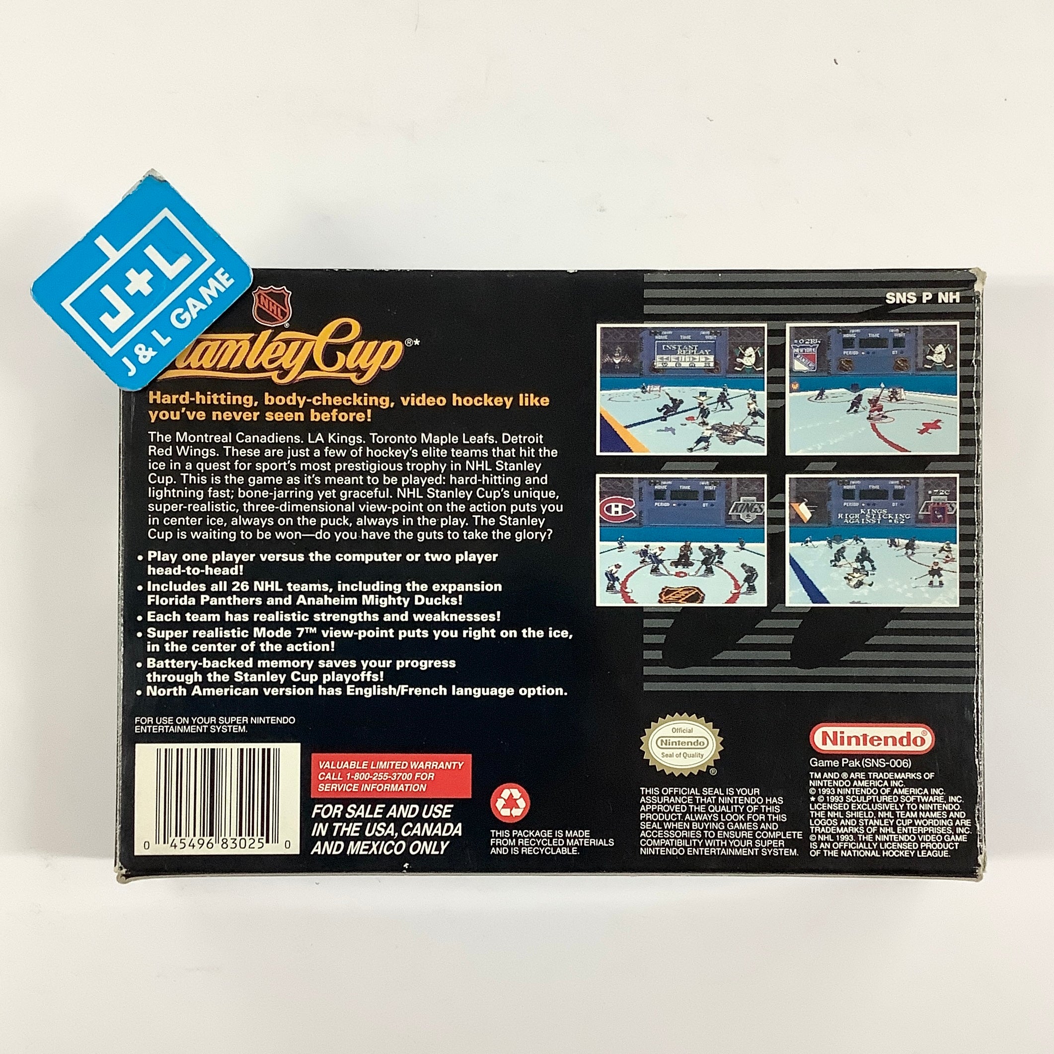 NHL Stanley Cup - (SNES) Super Nintendo [Pre-Owned] Video Games Nintendo