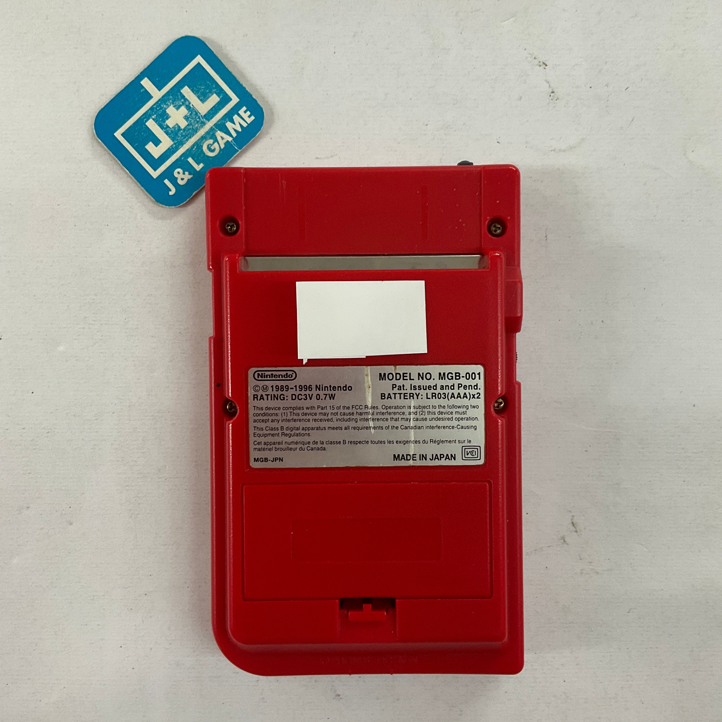 Nintendo Game Boy Pocket (Red with backlight) - (GBP) Game Boy Pocket [Pre-Owned] Consoles Nintendo   
