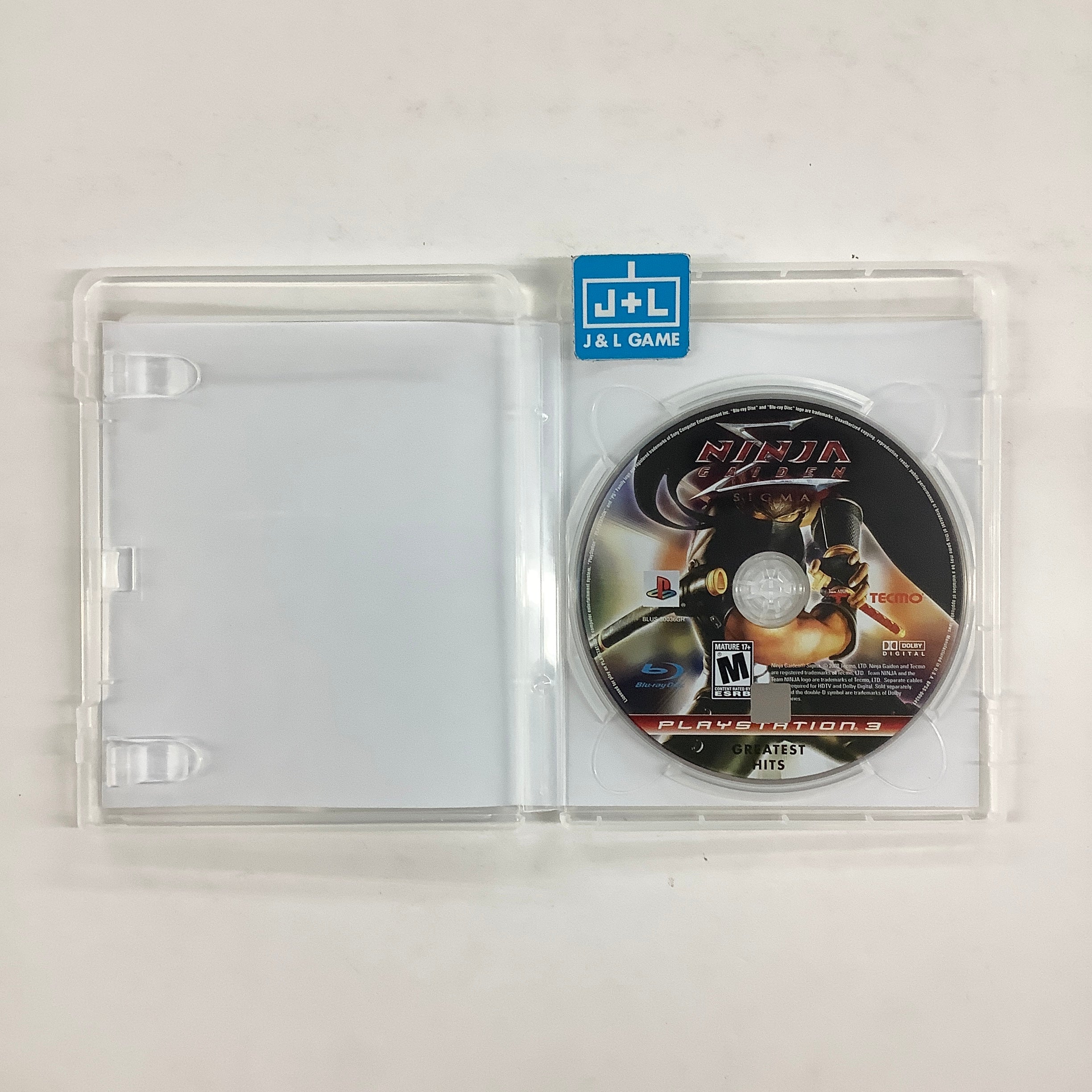 Ninja Gaiden Sigma (Greatest Hits) - (PS3) PlayStation 3 [Pre-Owned]