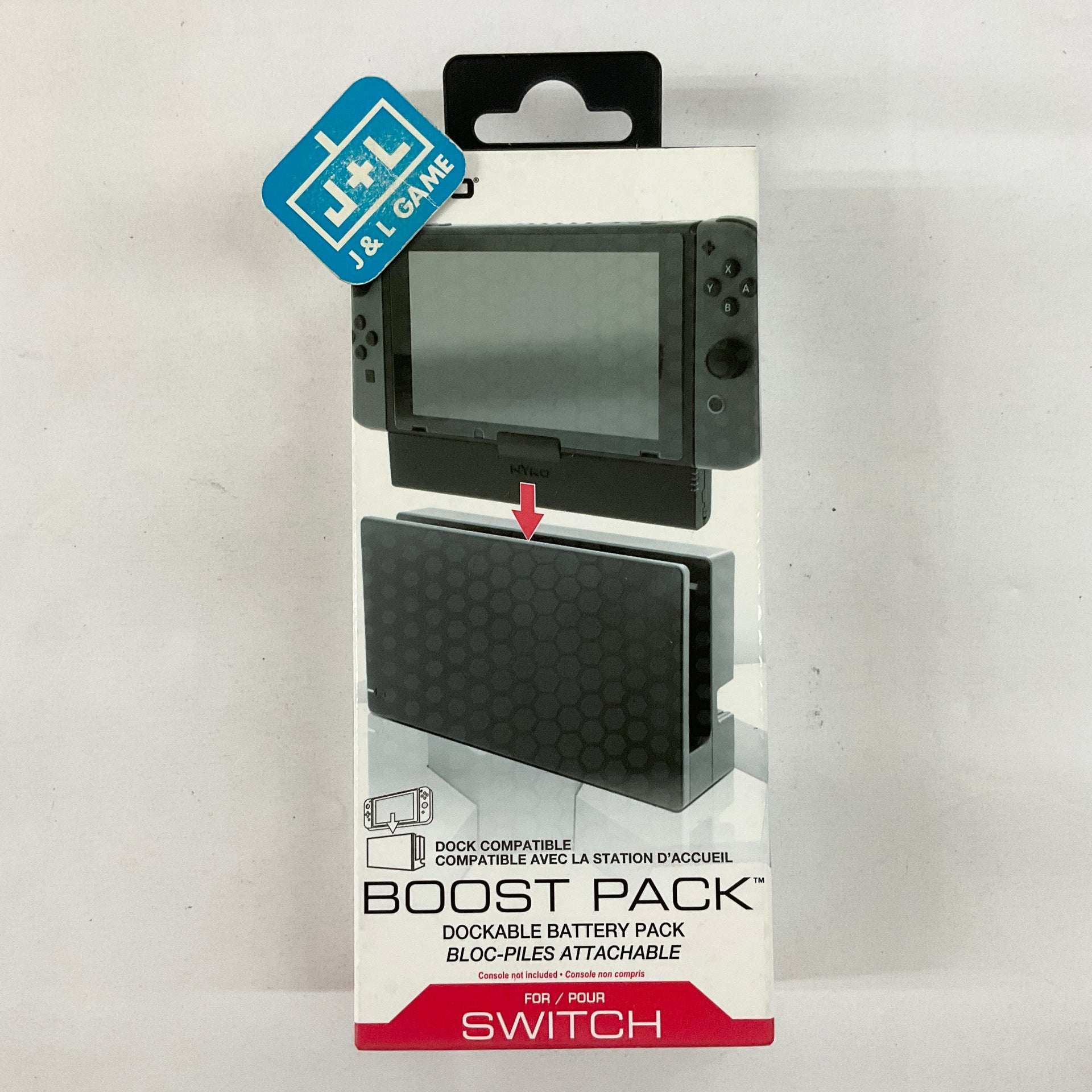 Nyko Nintendo Switch Boost Pak (NSW) Nintendo Switch J&L Game