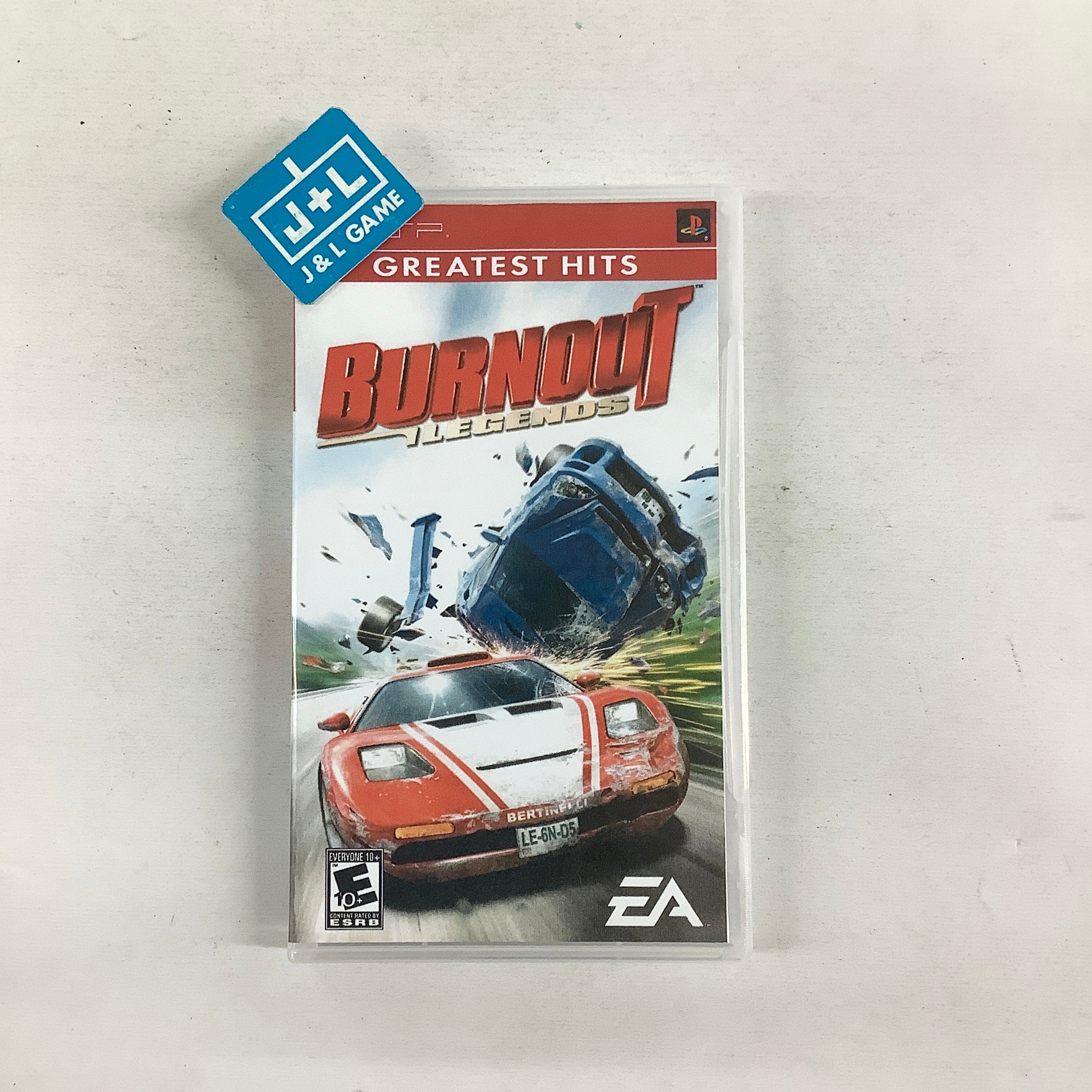 Burnout Legends (Greatest Hits) - PSP [Pre-Owned] Video Games Electronic Arts