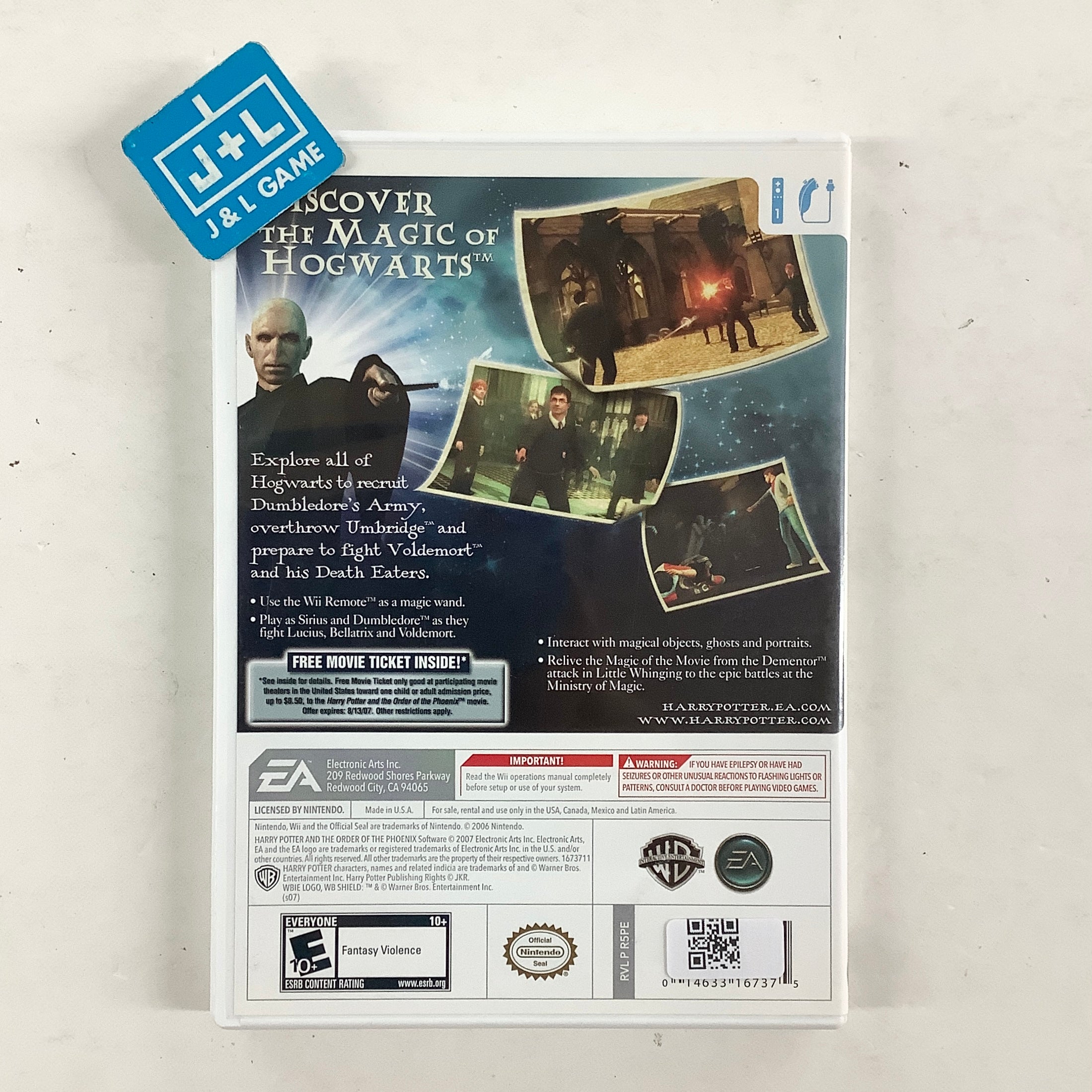 Harry Potter and the Order of the Phoenix - Nintendo Wii [Pre-Owned] Video Games Electronic Arts