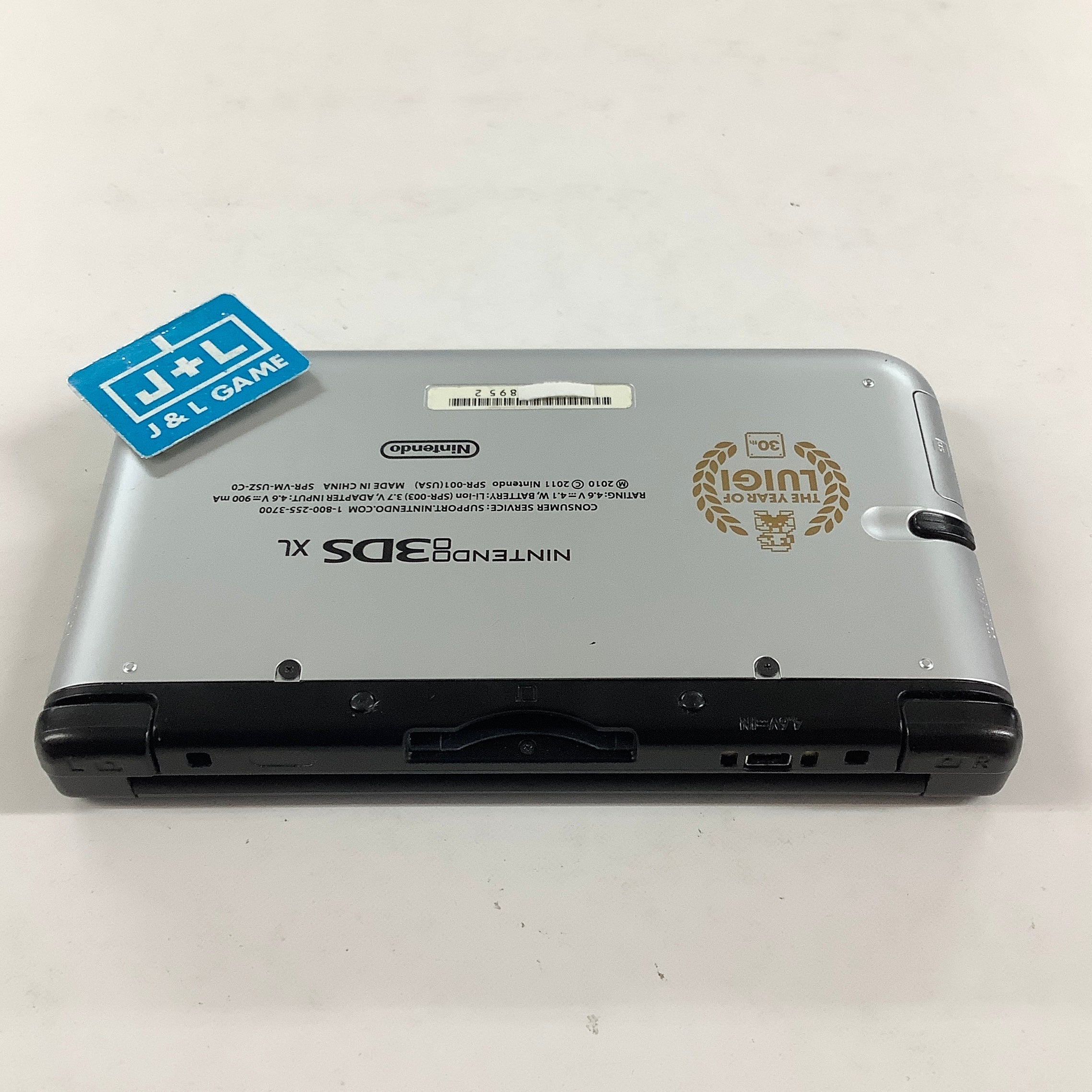 Nintendo 3DS XL Console (Mario & Luigi Silver) - Nintendo 3DS [Pre-Owned] Consoles Nintendo
