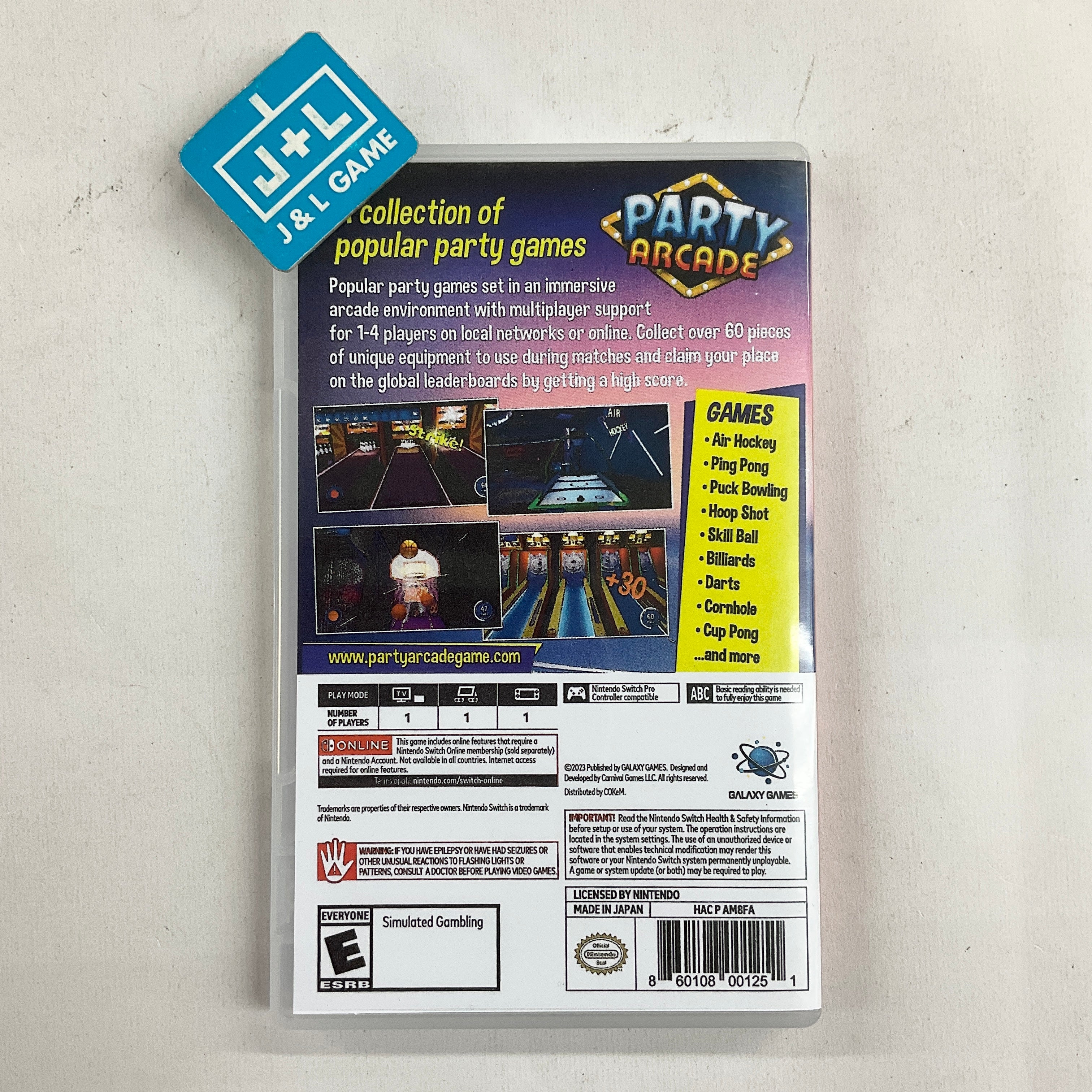 Party Arcade - (NSW) Nintendo Switch [Pre-Owned] Video Games Planet Entertainment