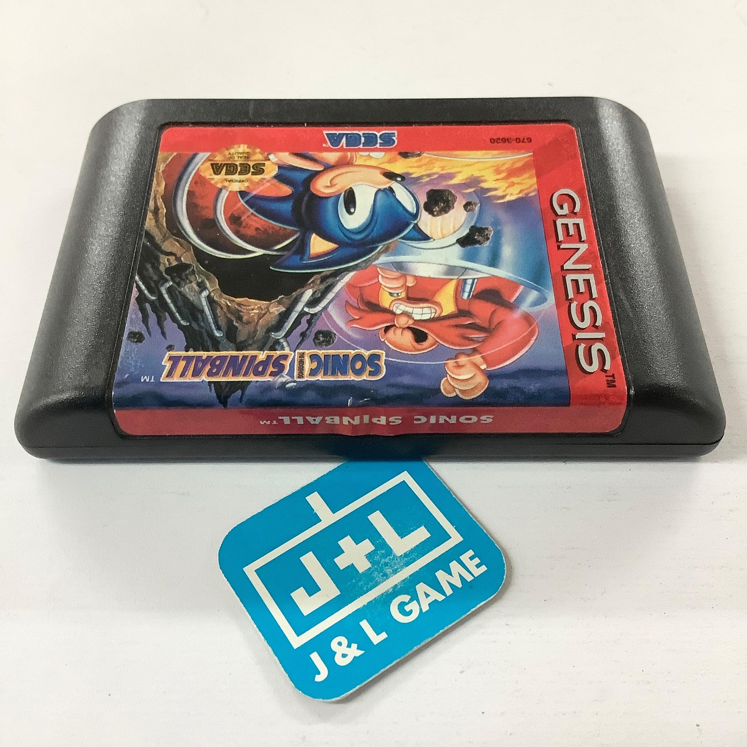 Sonic the Hedgehog Spinball - (SG) SEGA Genesis [Pre-Owned] | J&L Game