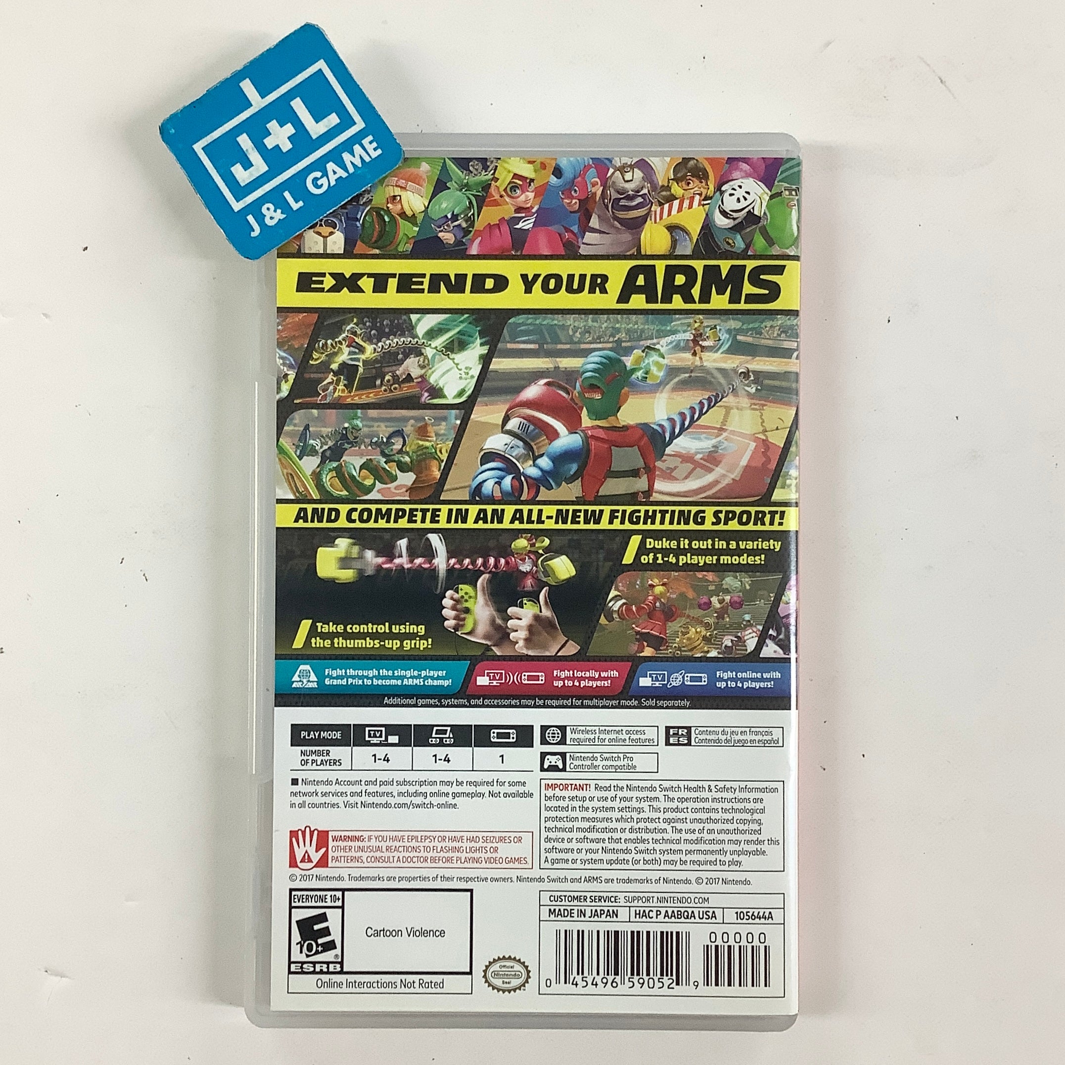ARMS - (NSW) Nintendo Switch [Pre-Owned] Video Games Nintendo