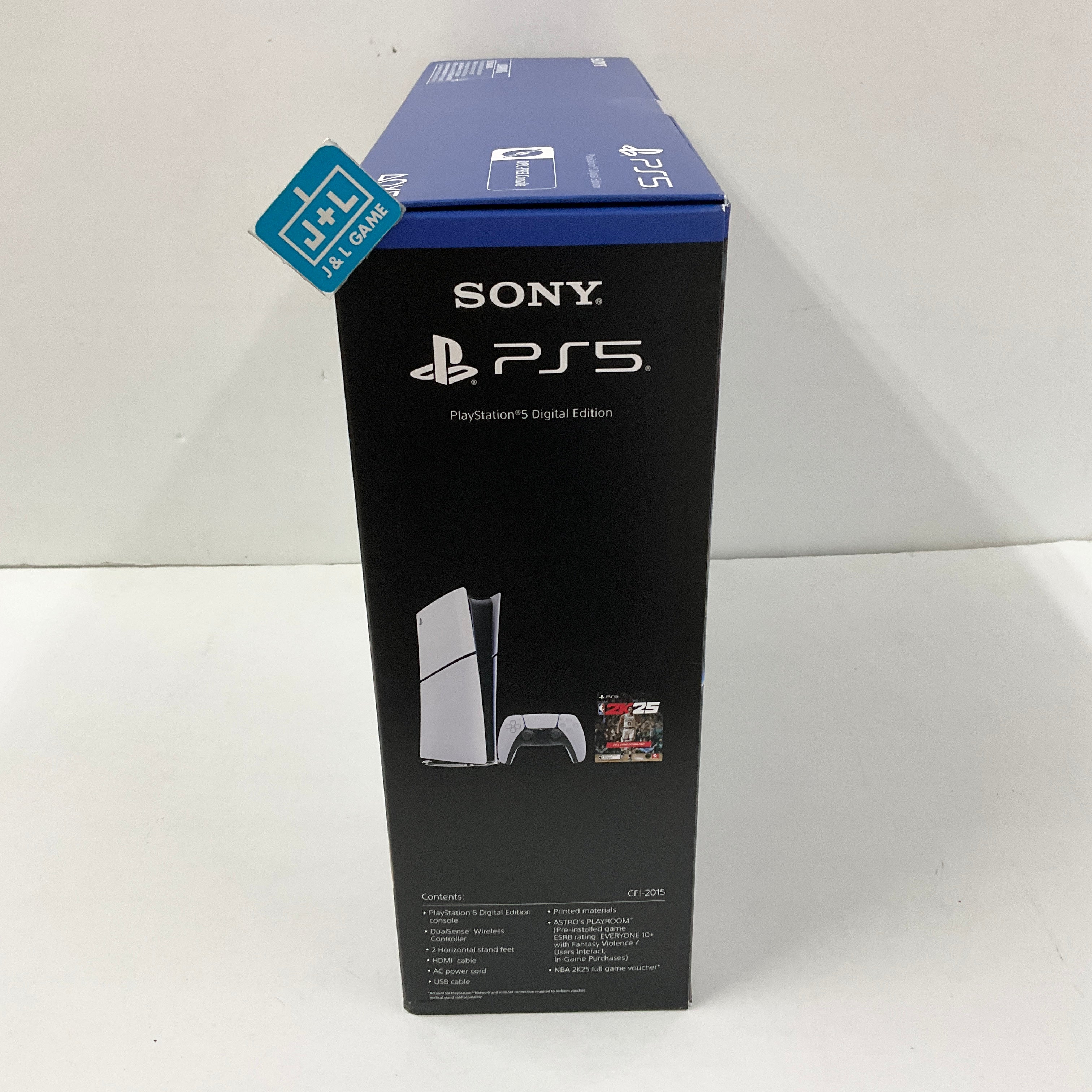 SONY PlayStation 5 Slim Digital Edition Console (NBA 2K25 Bundle) (CFI-2015) - (PS5) Playstation 5 Consoles PlayStation