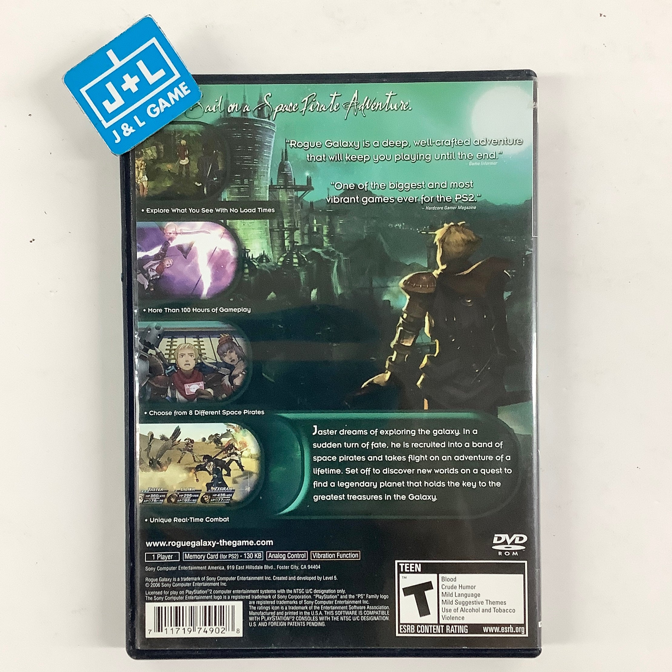 Rogue Galaxy - (PS2) PlayStation 2 [Pre-Owned] Video Games Sony