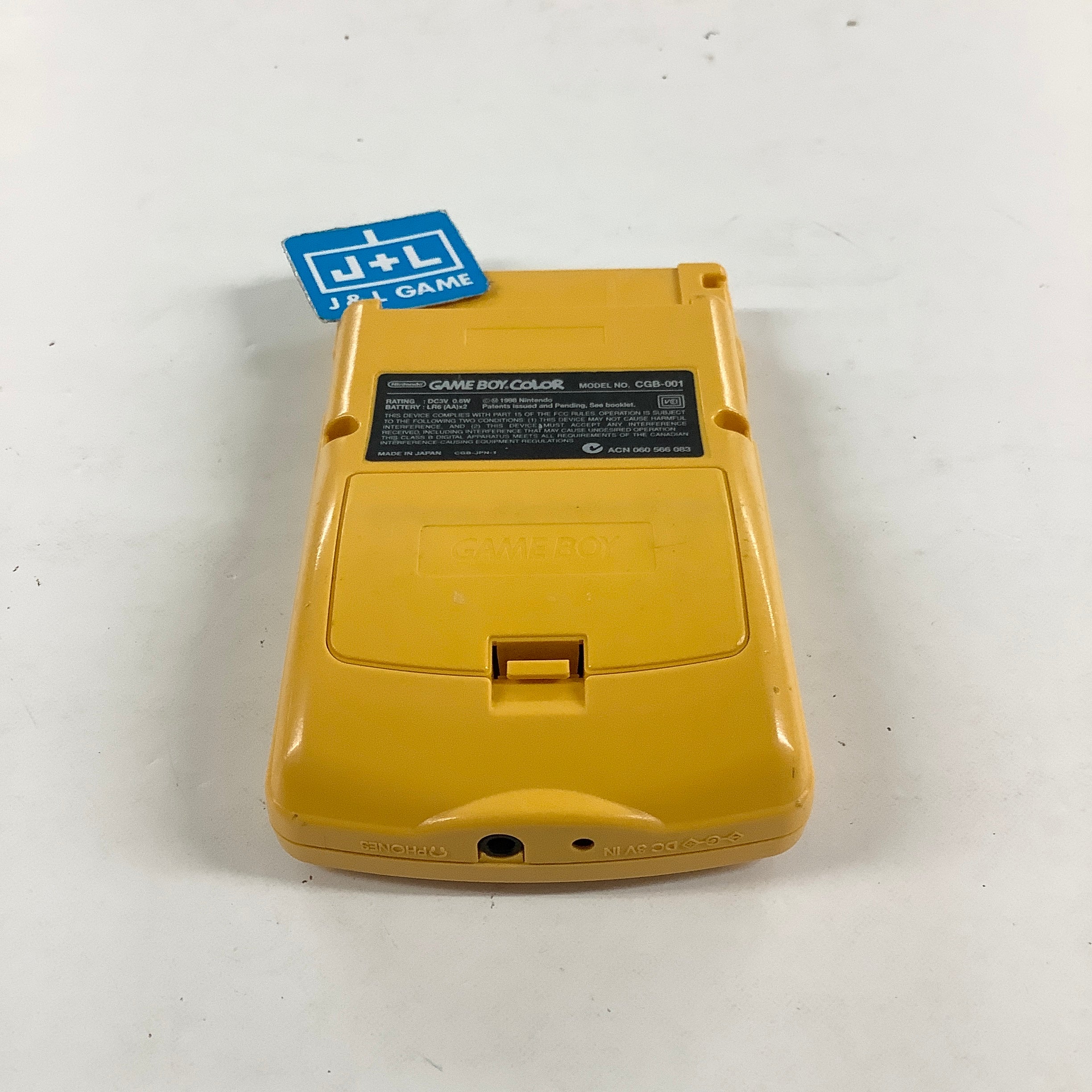 Nintendo Game Boy Color Console (Yellow) (Tommy Hilfiger) - (GBC) Game Boy Color [Pre-Owned]