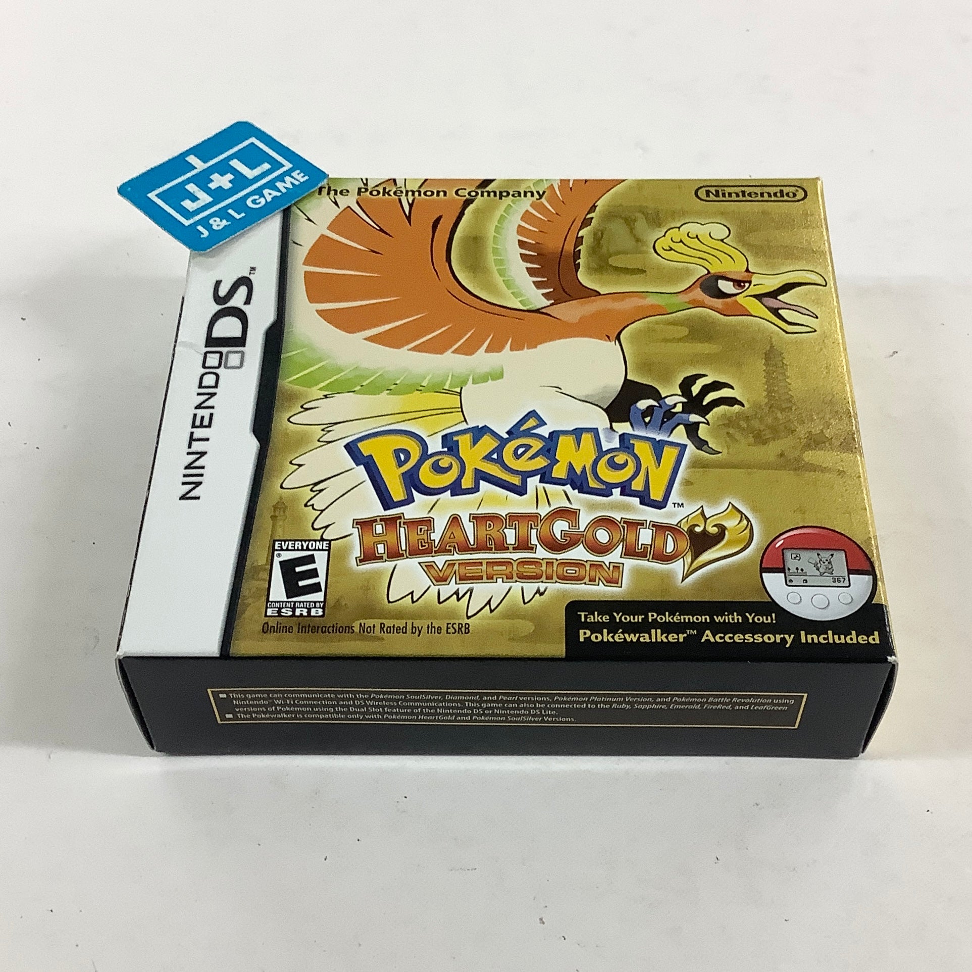Pokemon HeartGold Version (w/ Pokewalker) - (NDS) Nintendo DS [Pre-Owned] Video Games Nintendo