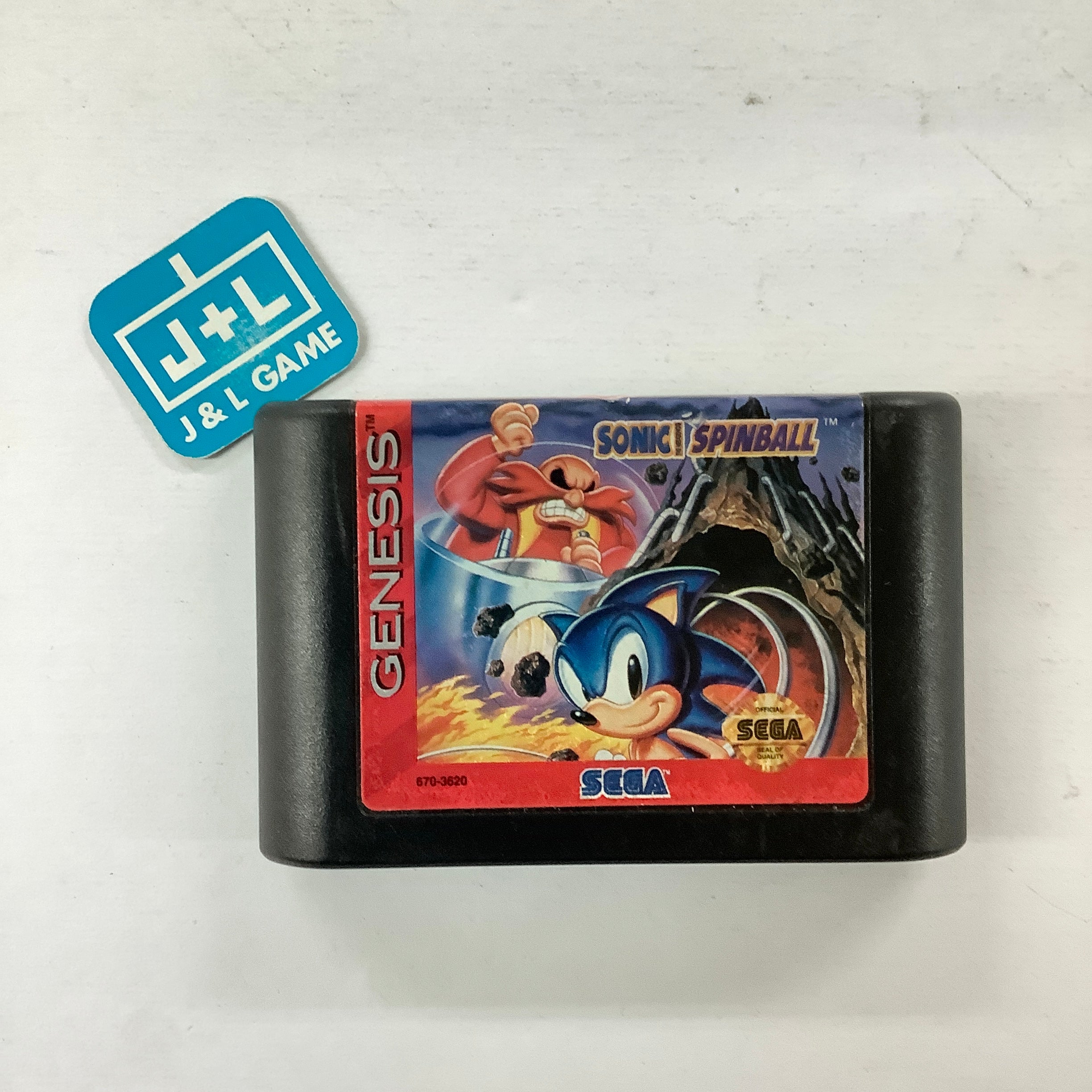 Sonic the Hedgehog Spinball - (SG) SEGA Genesis [Pre-Owned] Video Games Sega   