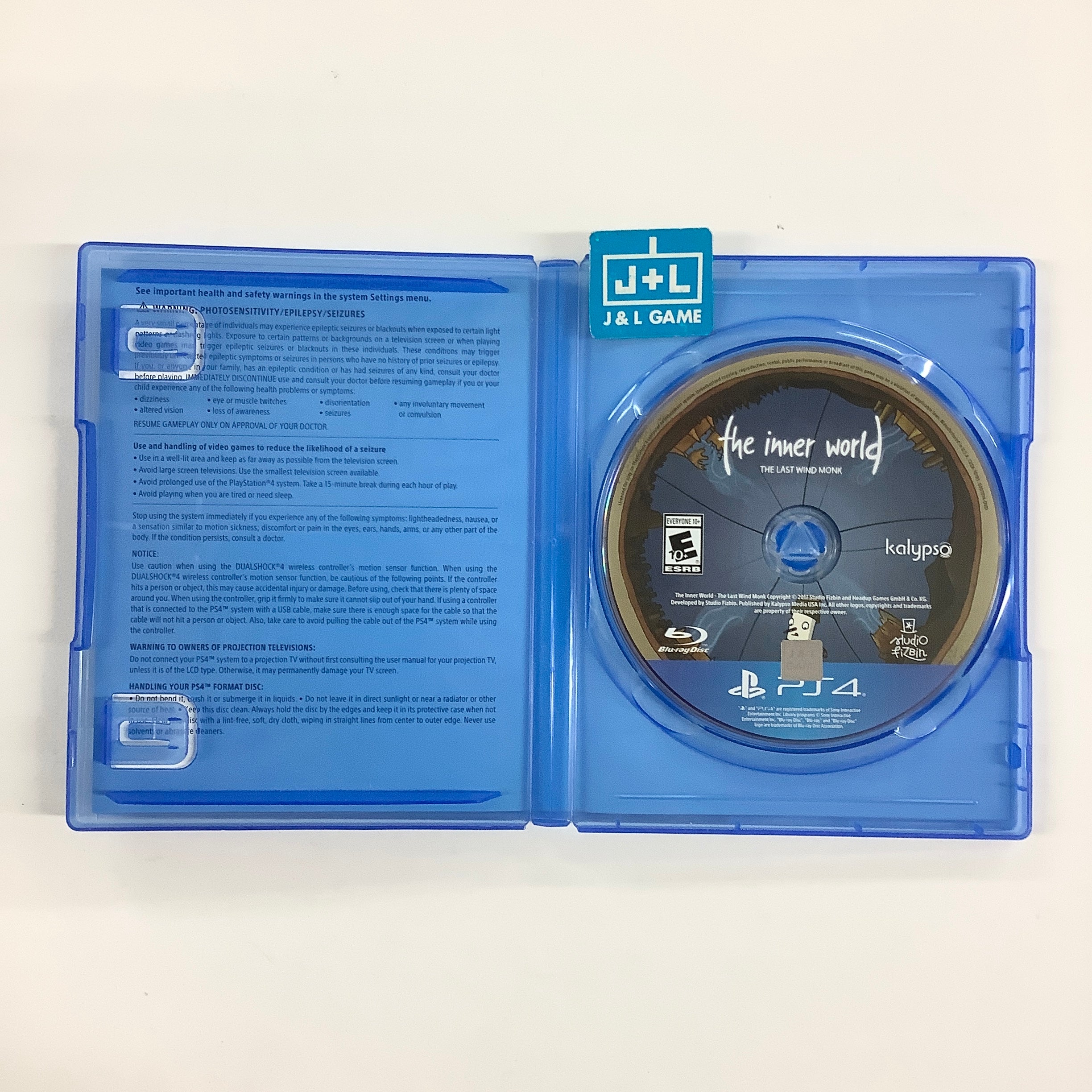 The Inner World The Last Wind Monk - (PS4) PlayStation 4 [Pre-Owned] Video Games Kalypso Media