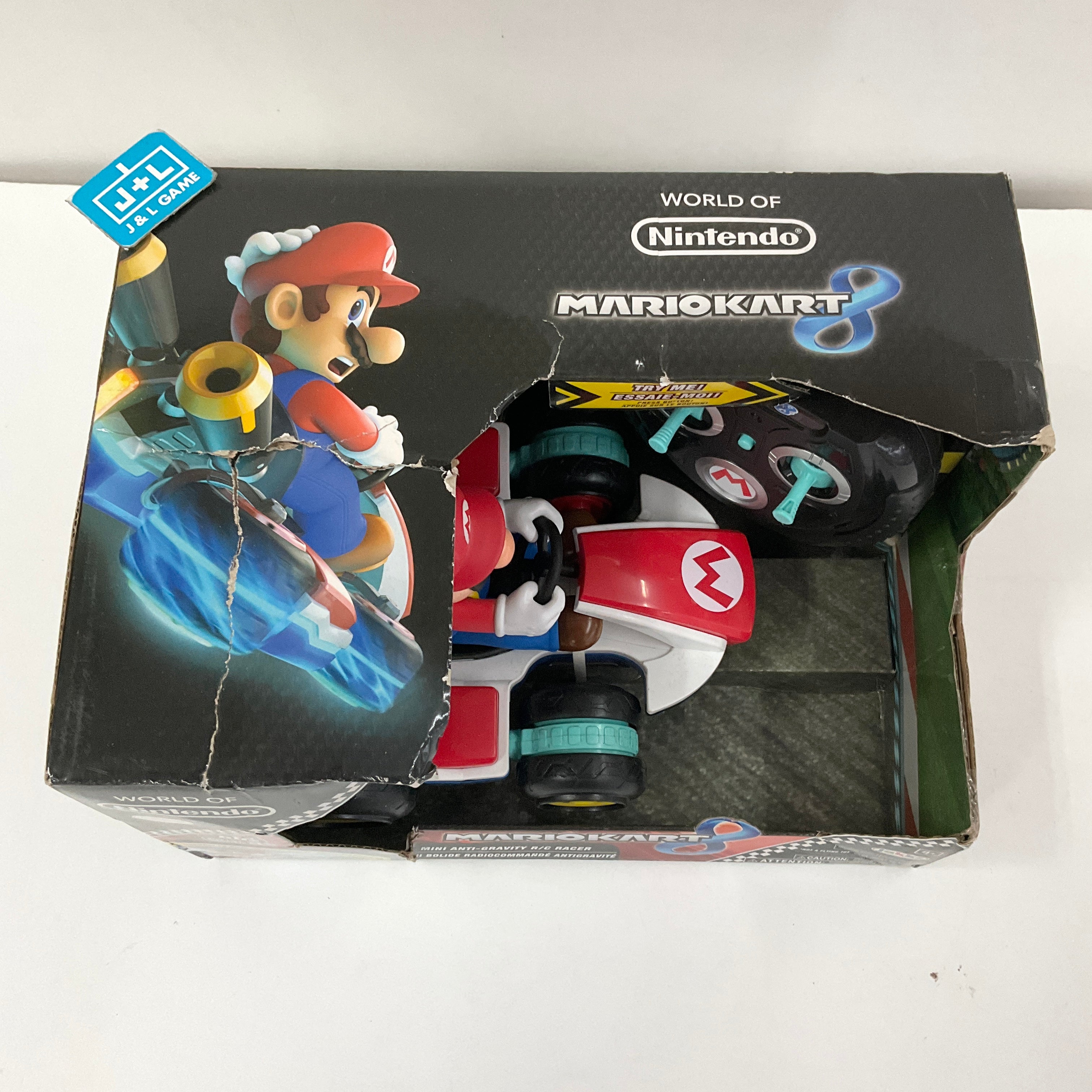 Nintendo Super Mario Kart 8 Anti-Gravity Mini RC Racer 2.4GHZ (Mario) Toy Nintendo