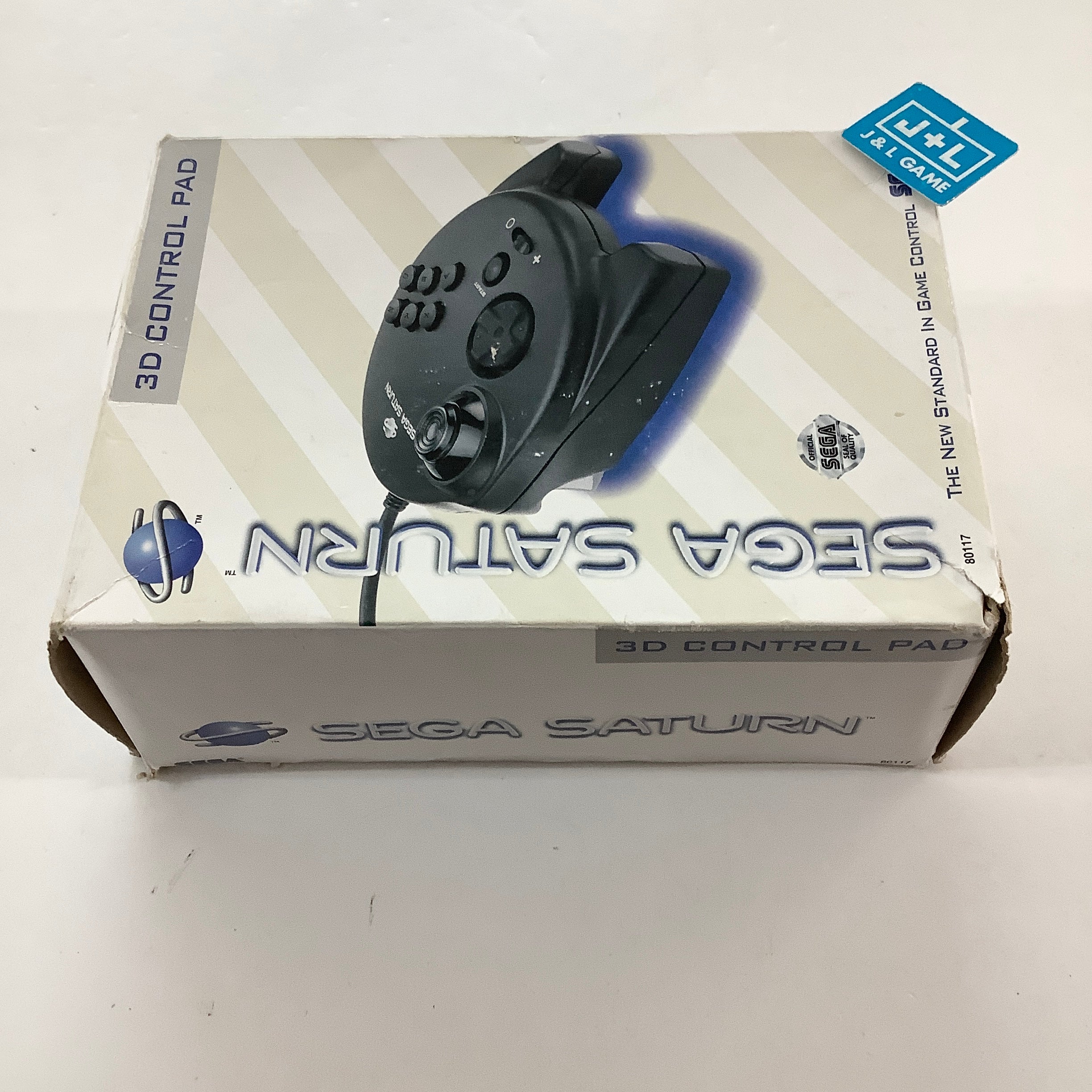 Sega Saturn Official 3D Control Pad (Black) - (SS) SEGA Saturn [Pre-Owned] Accessories SEGA