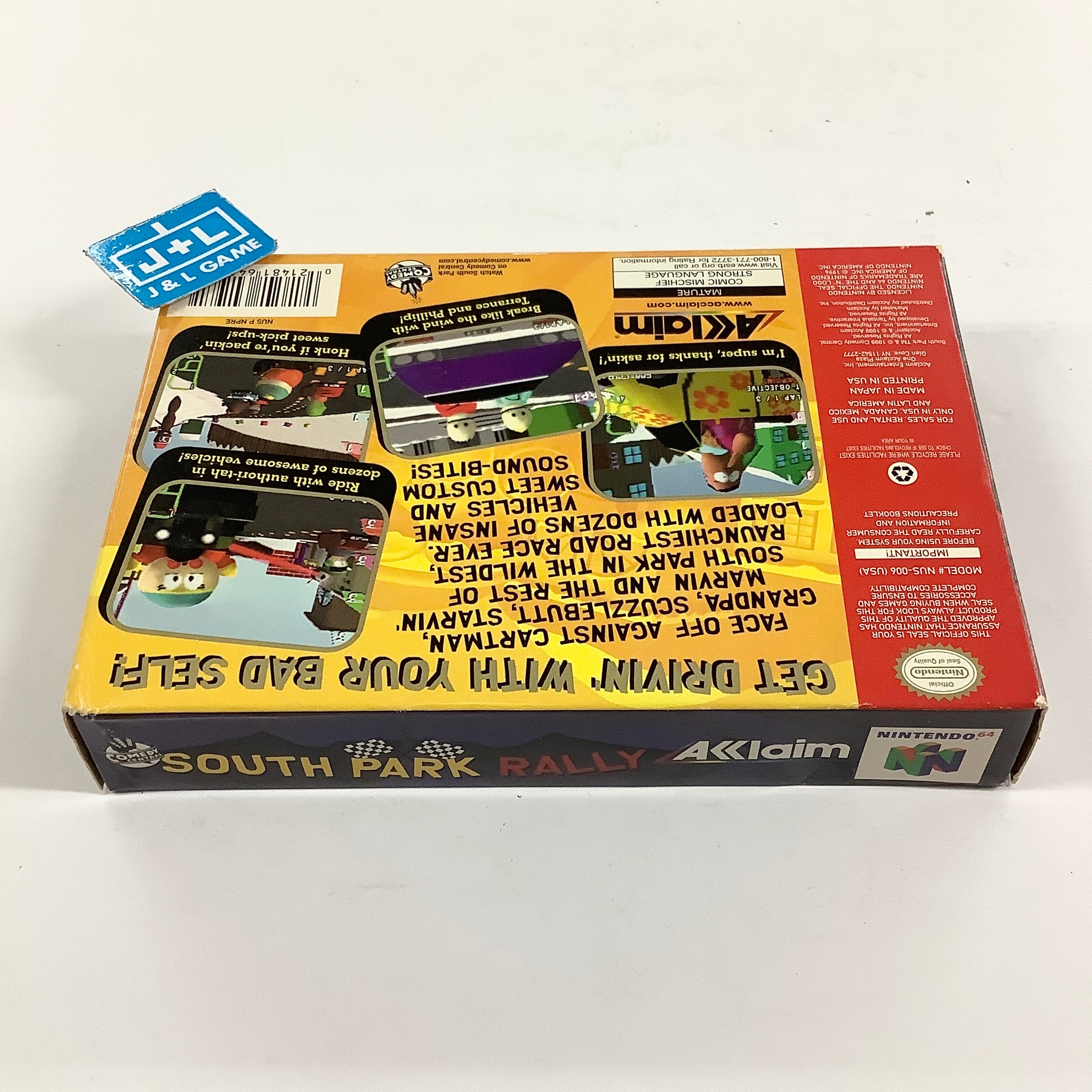 South Park Rally - (N64) Nintendo 64 [Pre-Owned] Video Games Acclaim