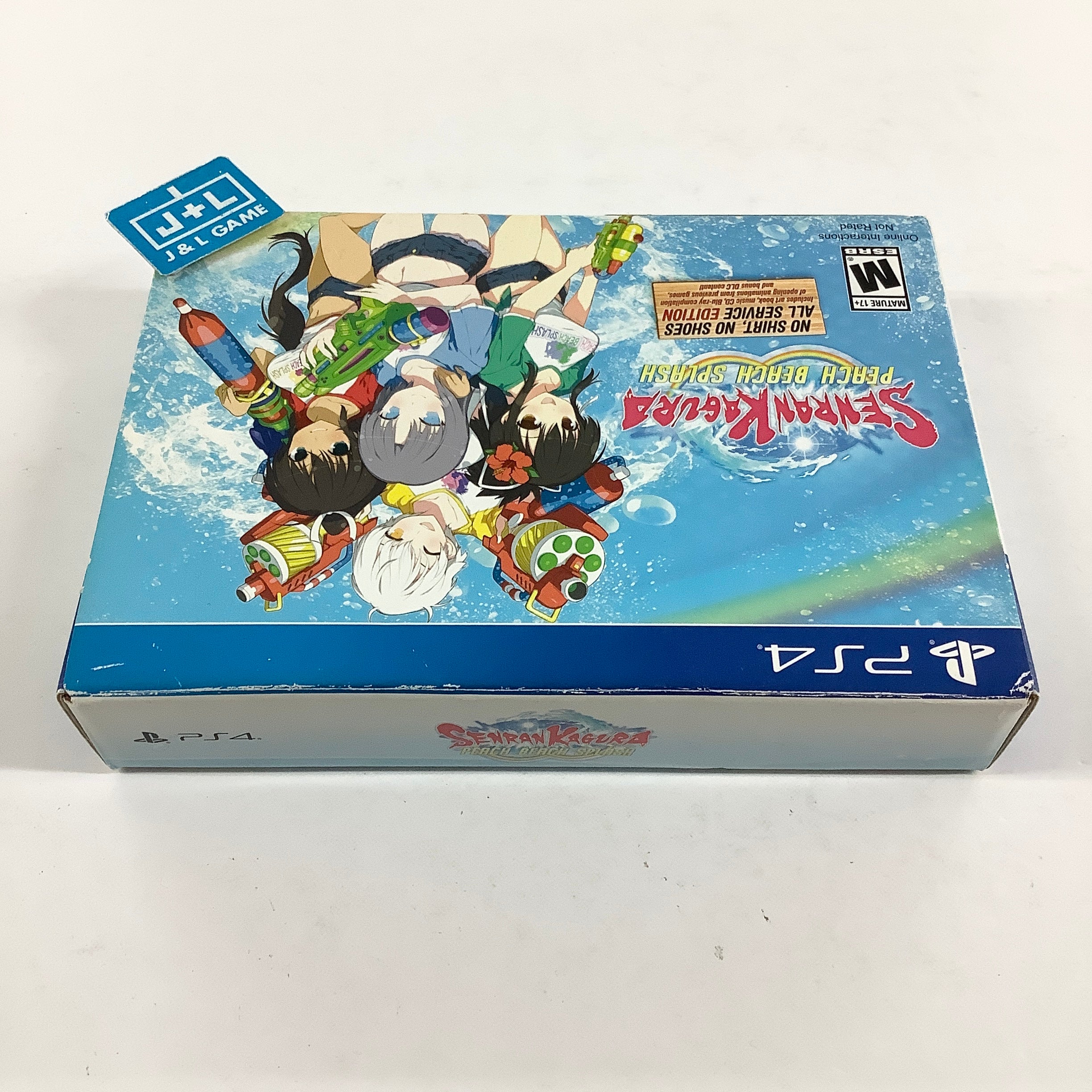 Senran Kagura: Peach Beach Splash (No Shirt, No Shoes, All Service Edition) - (PS4) PlayStation 4 [Pre-Owned] Video Games XSEED Games