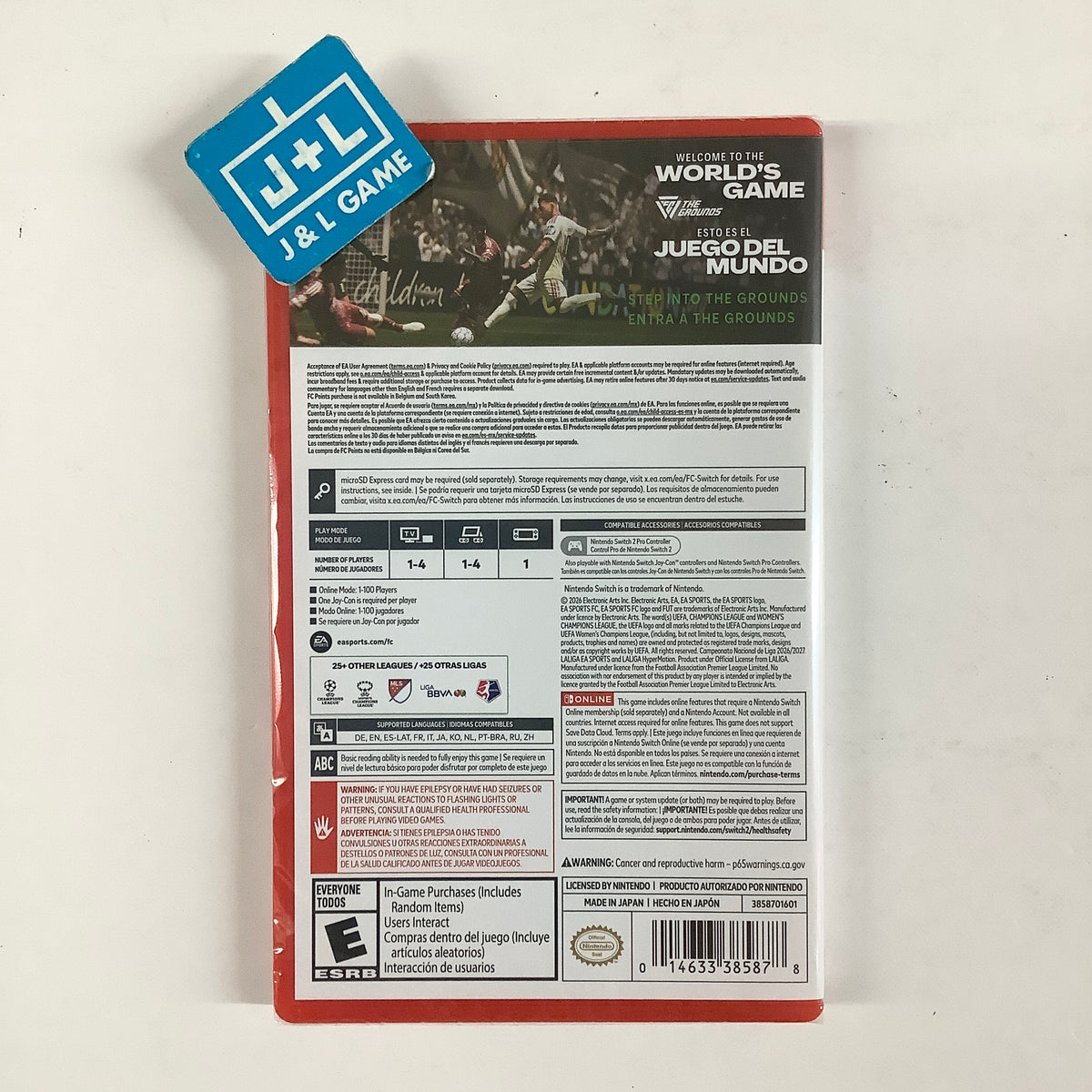FC 27 (NS2) Nintendo Switch 2 Video Games Electronic Arts