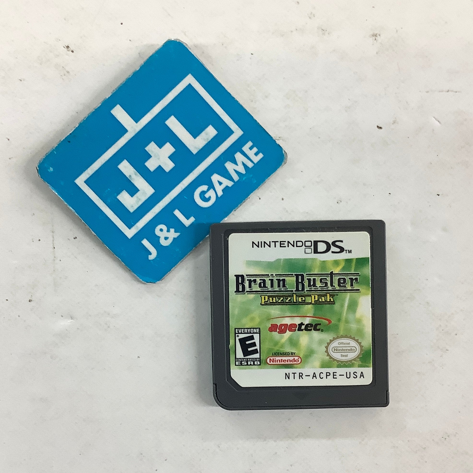 Brain Buster: Puzzle Pak - (NDS) Nintendo DS [Pre-Owned] Video Games Agetec