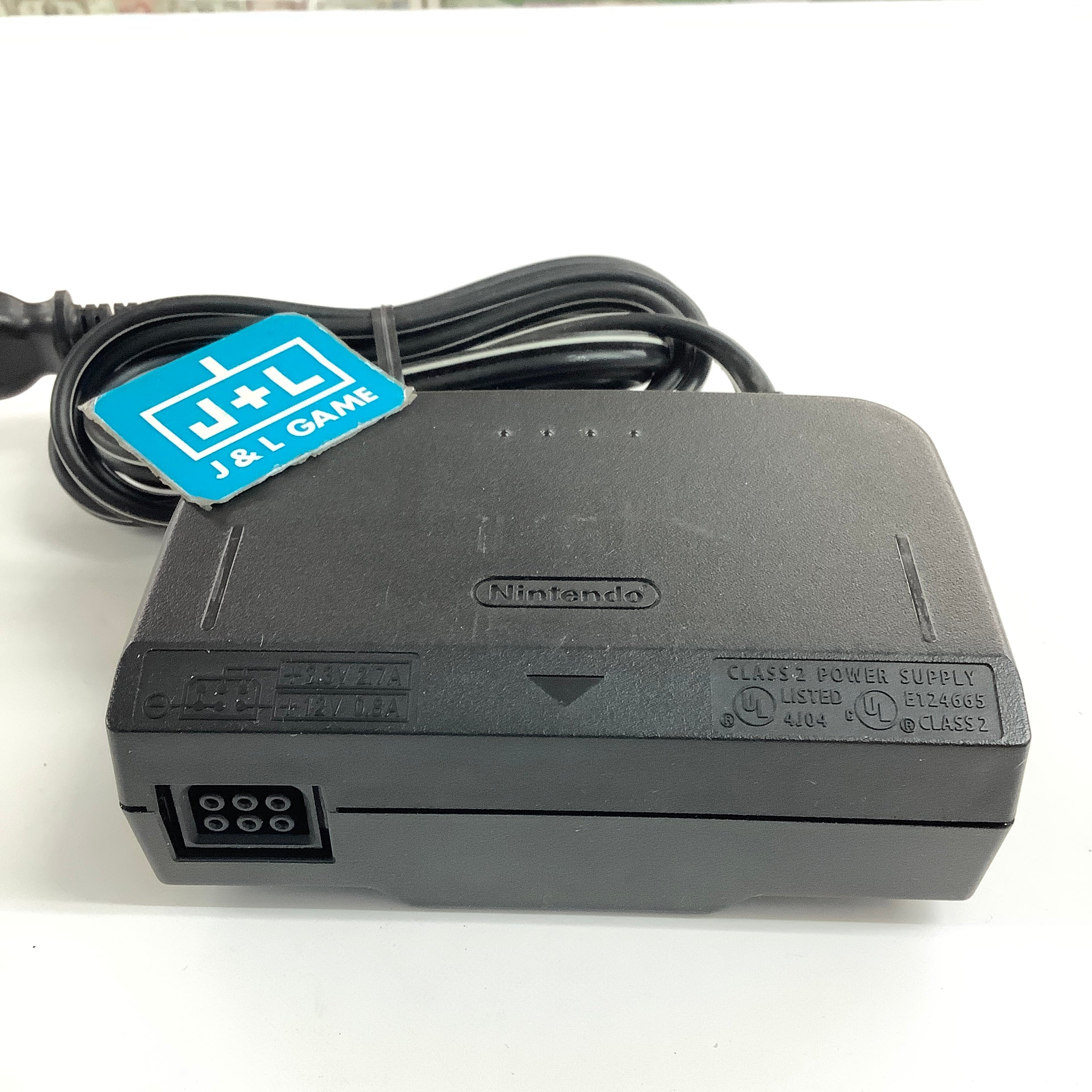 Official Nintendo 64 AC Adapter (NUS-002 (USA))- (N64) Nintendo 64 [Pre-Owned] Accessories Nintendo