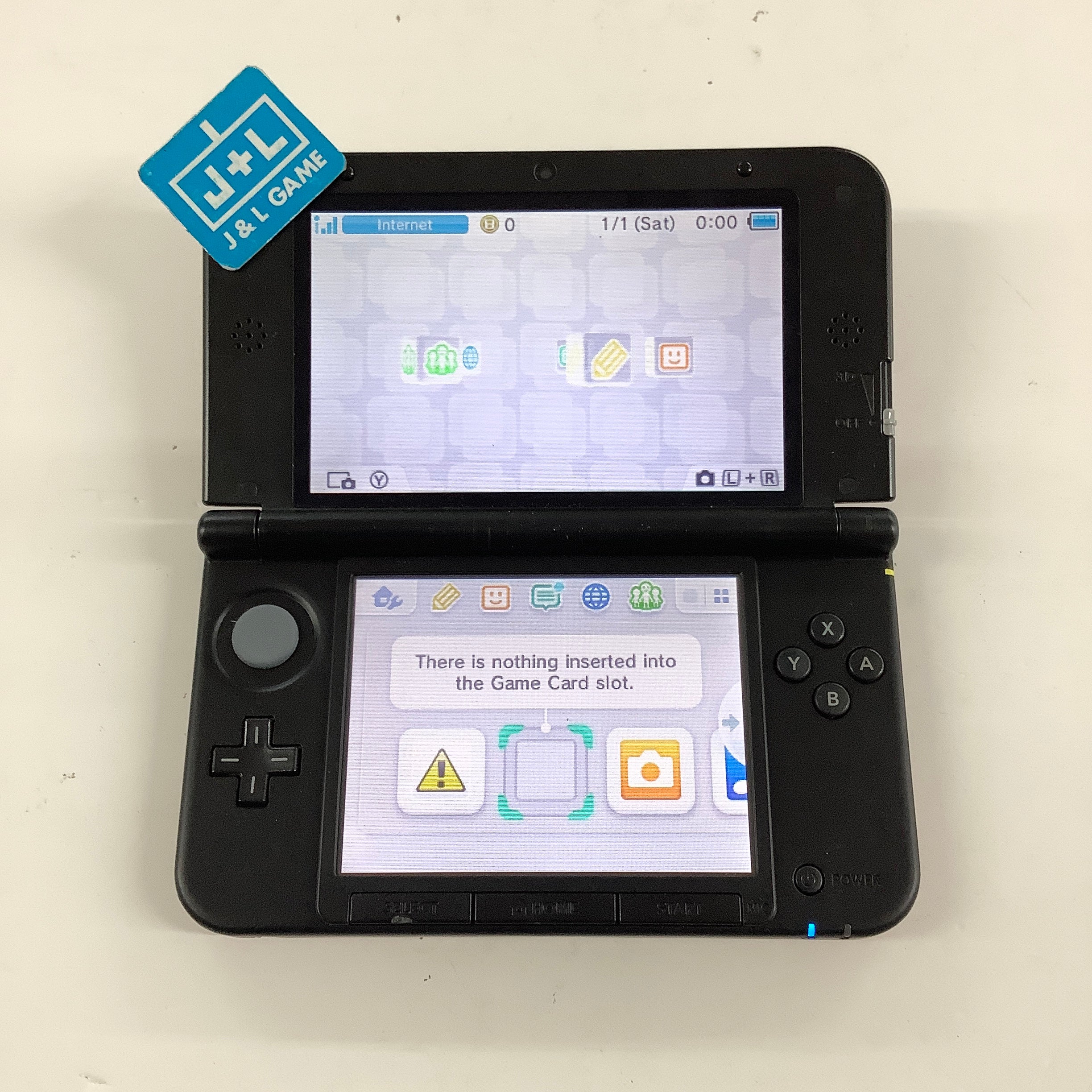 Nintendo 3DS XL Console (Red/Black) - Nintendo 3DS [Pre-Owned]#(4661)
