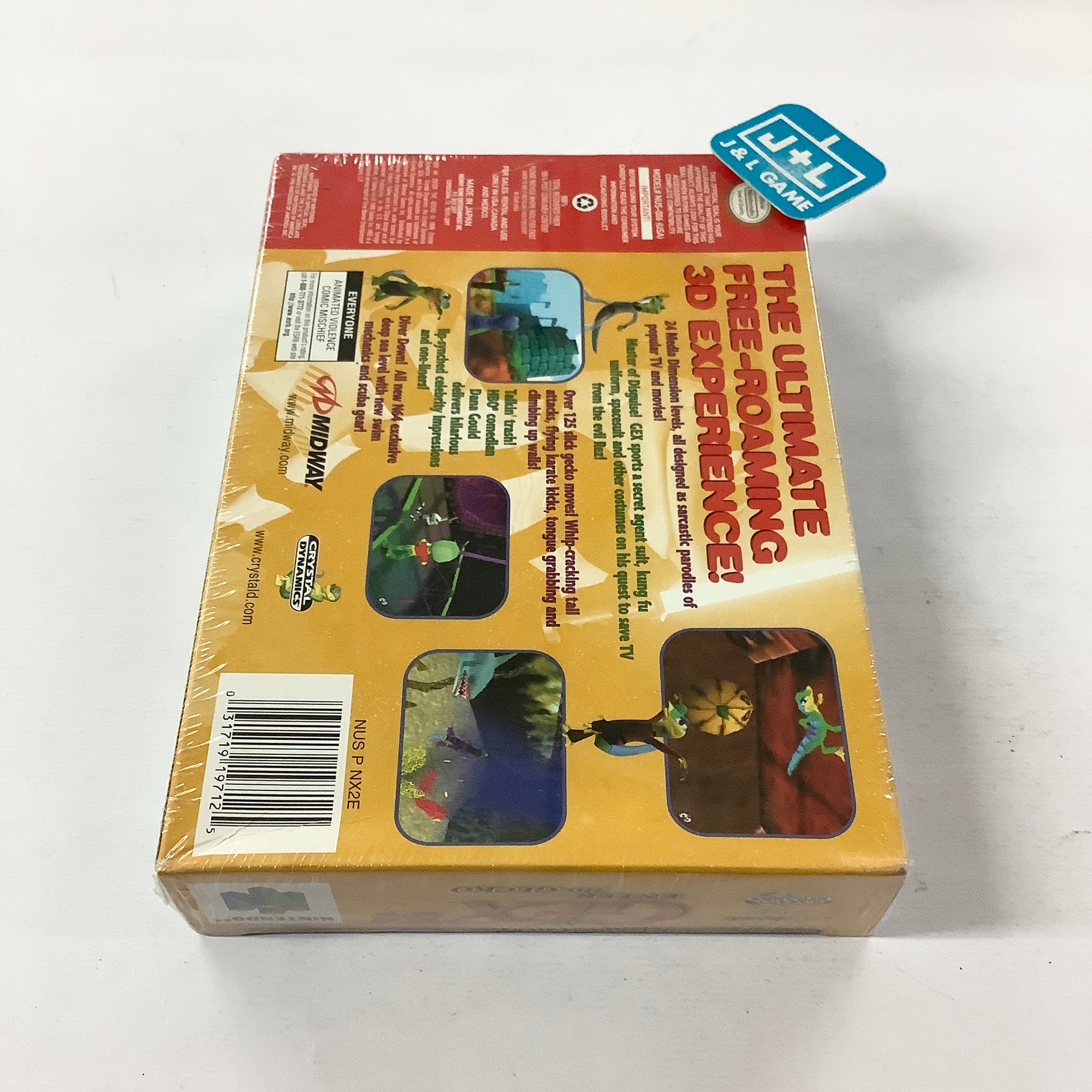 Gex 64: Enter the Gecko - (N64) Nintendo 64 Video Games Midway   