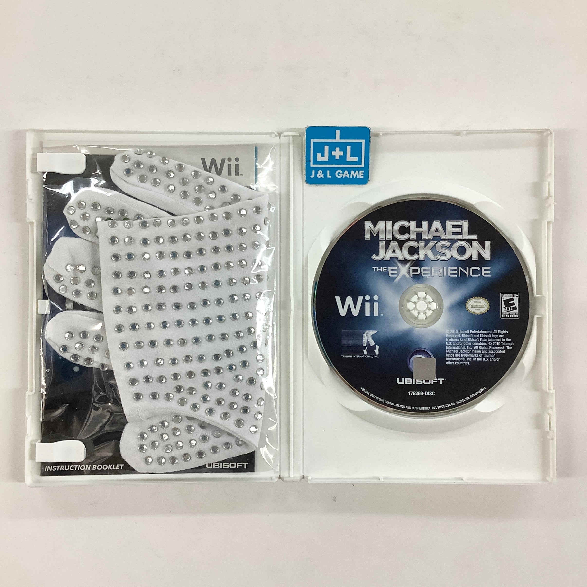 Michael Jackson The Experience (With Glove) - Nintendo Wii [Pre-Owned] Video Games Ubisoft