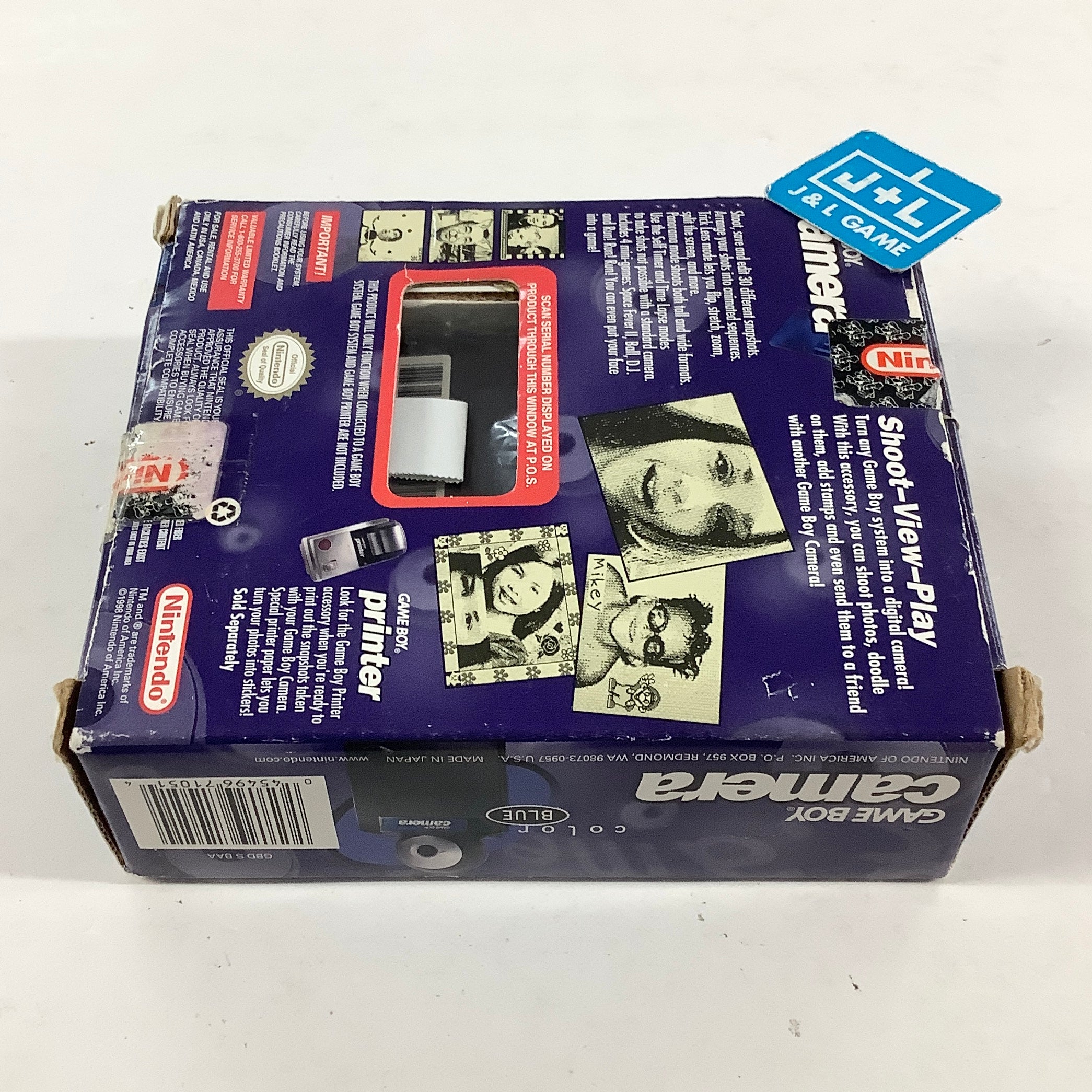Nintendo Game Boy Camera (Blue) - (GB) Game Boy [Pre-Owned] Accessories Nintendo