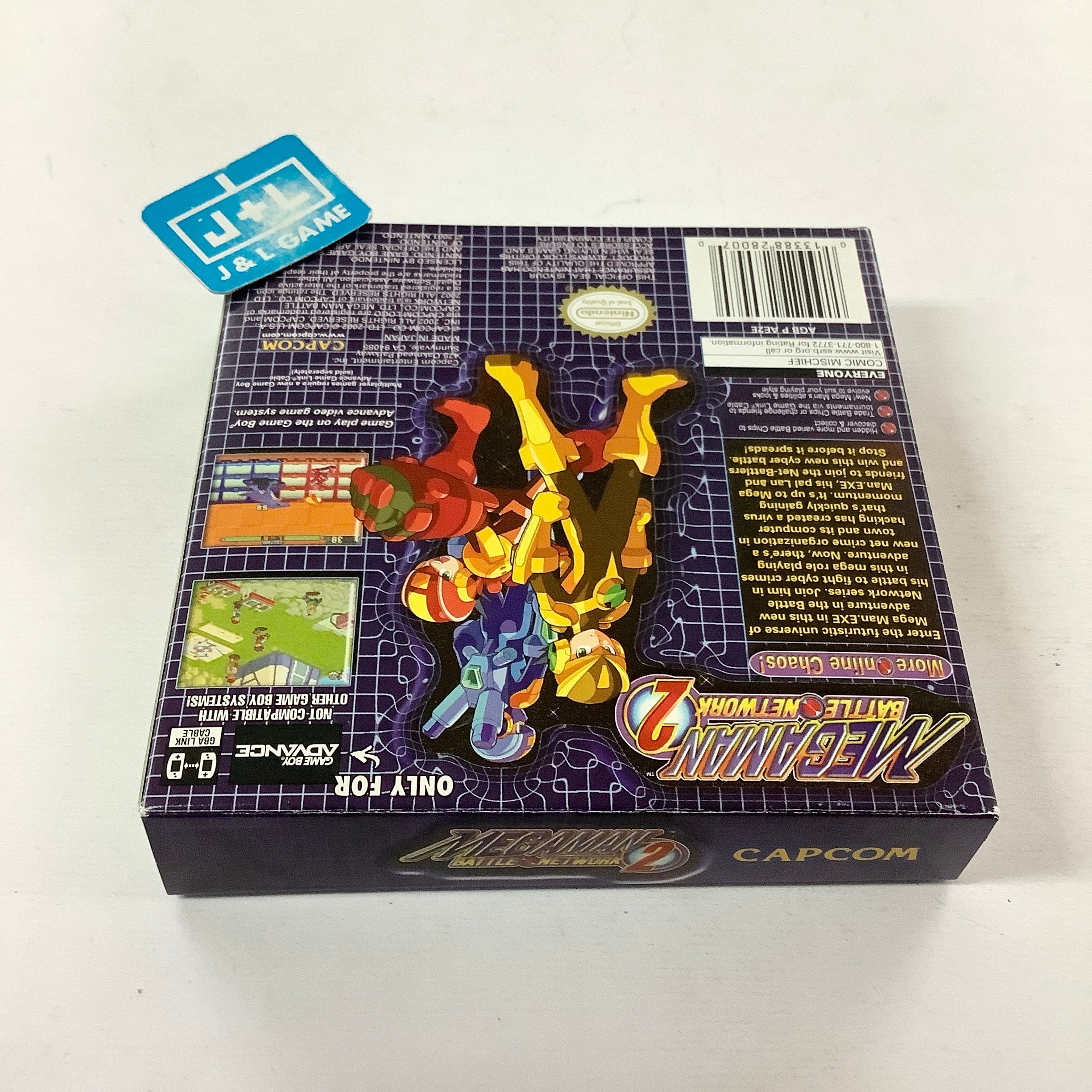 Mega Man Battle Network 2 - (GBA) Game Boy Advance [Pre-Owned] Video Games Capcom   