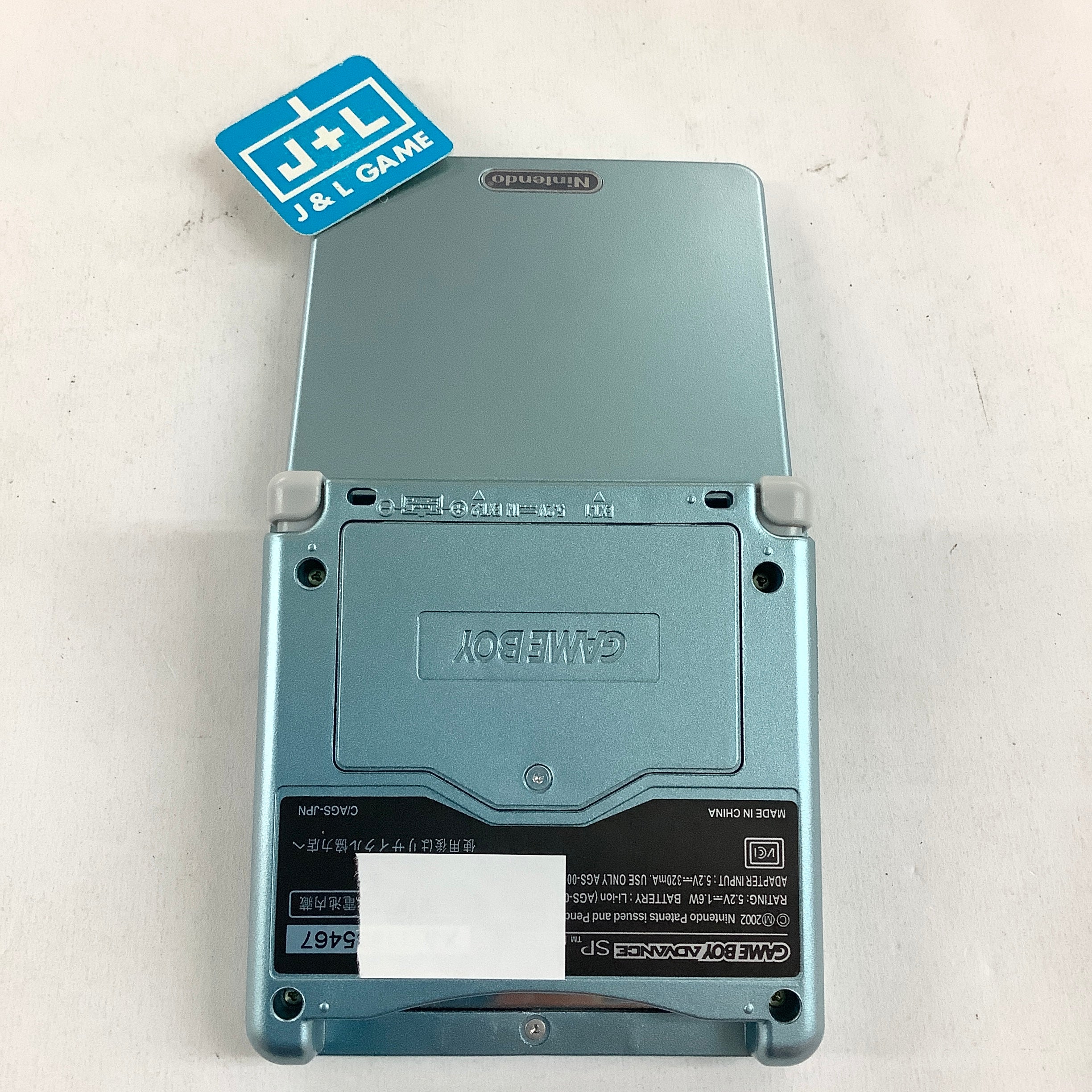 Nintendo Game Boy Advance SP Console AGS - 101 (Pearl Blue) - (GBA) Game Boy Advance SP [Pre-Owned] (Japanese Import) CONSOLE Nintendo