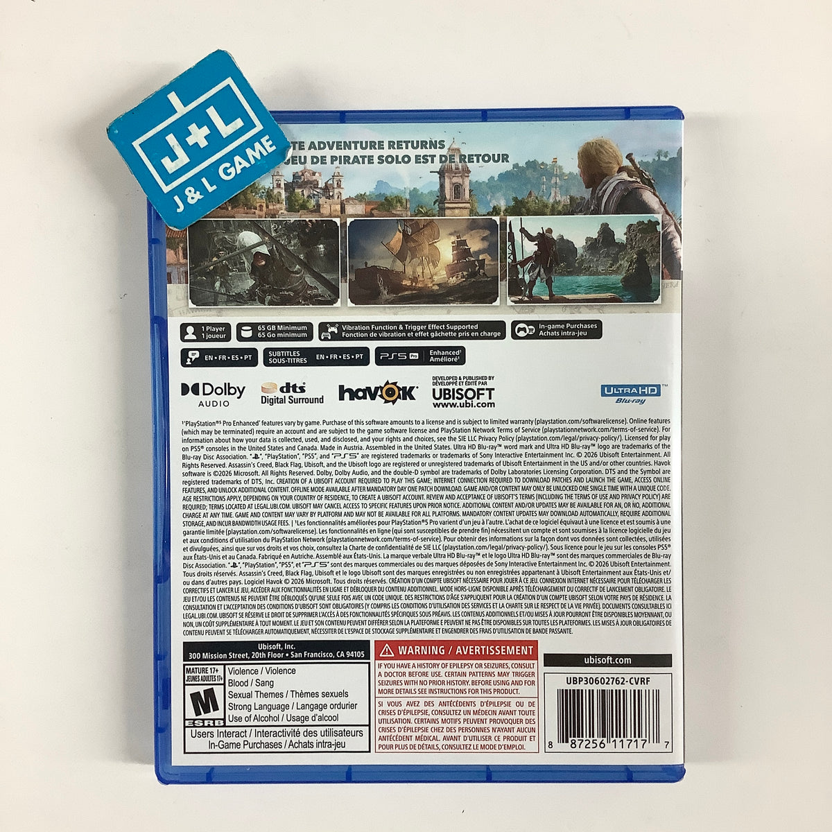 Assassin's Creed Black Flag Resynced - (PS5) PlayStation 5 [Pre-Owned] Video Games Ubisoft