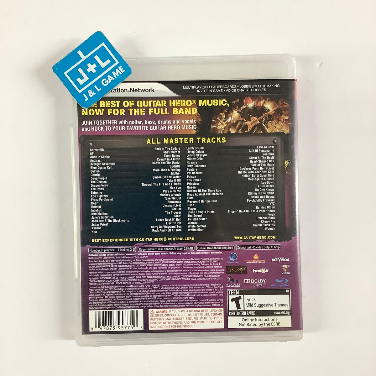 Guitar Hero: Smash Hits - (PS3) PlayStation 3 [Pre-Owned] Video Games Activision