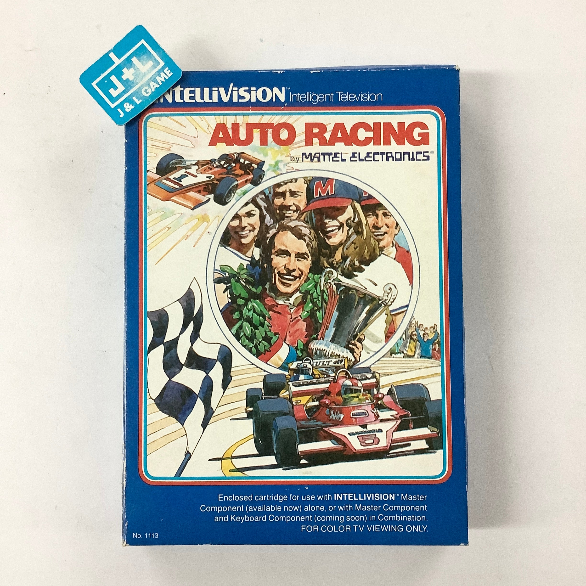 Auto Racing - (INTV) Intellivision [Pre-Owned] Video Games Intellivision Productions   