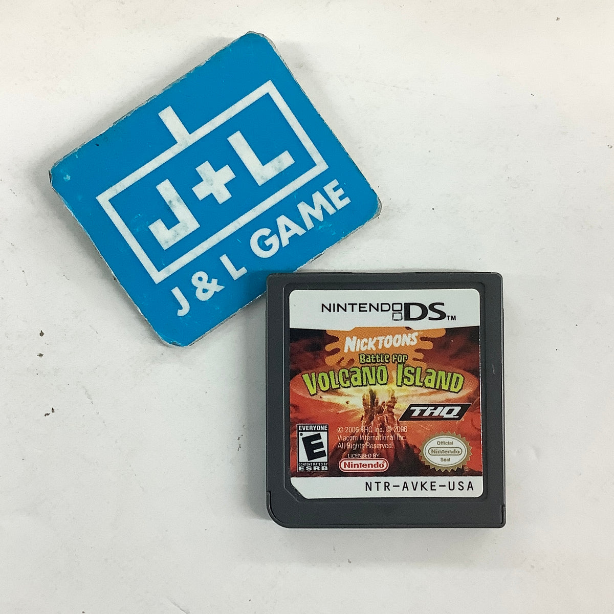 Nicktoons: Battle for Volcano Island - (NDS) Nintendo DS [Pre-Owned] Video Games THQ