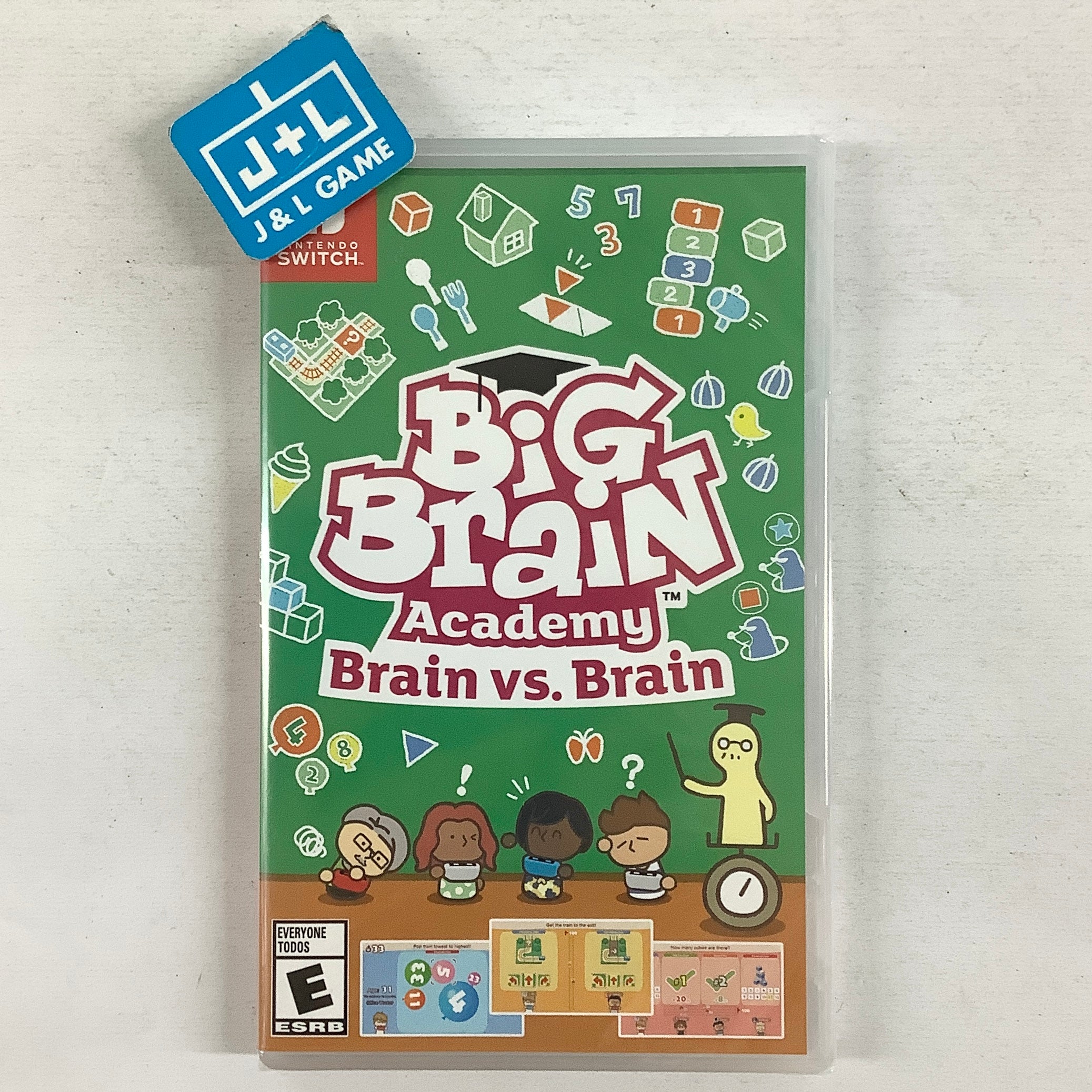 Big Brain Academy: Brain vs. Brain - (NSW) Nintendo Switch Video Games Nintendo