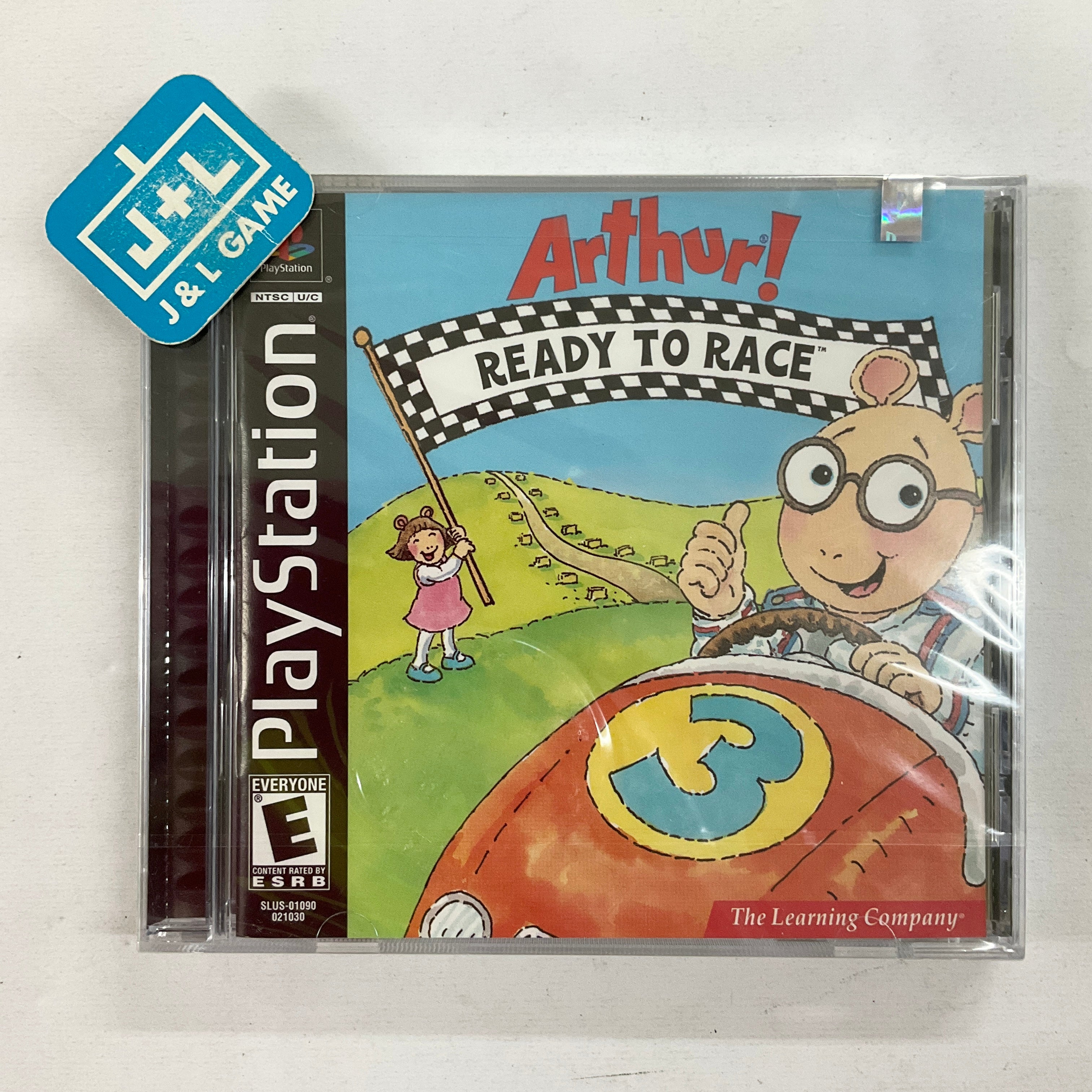 Arthur! Ready To Race - (PS1) PlayStation 1 Video Games Mattel   