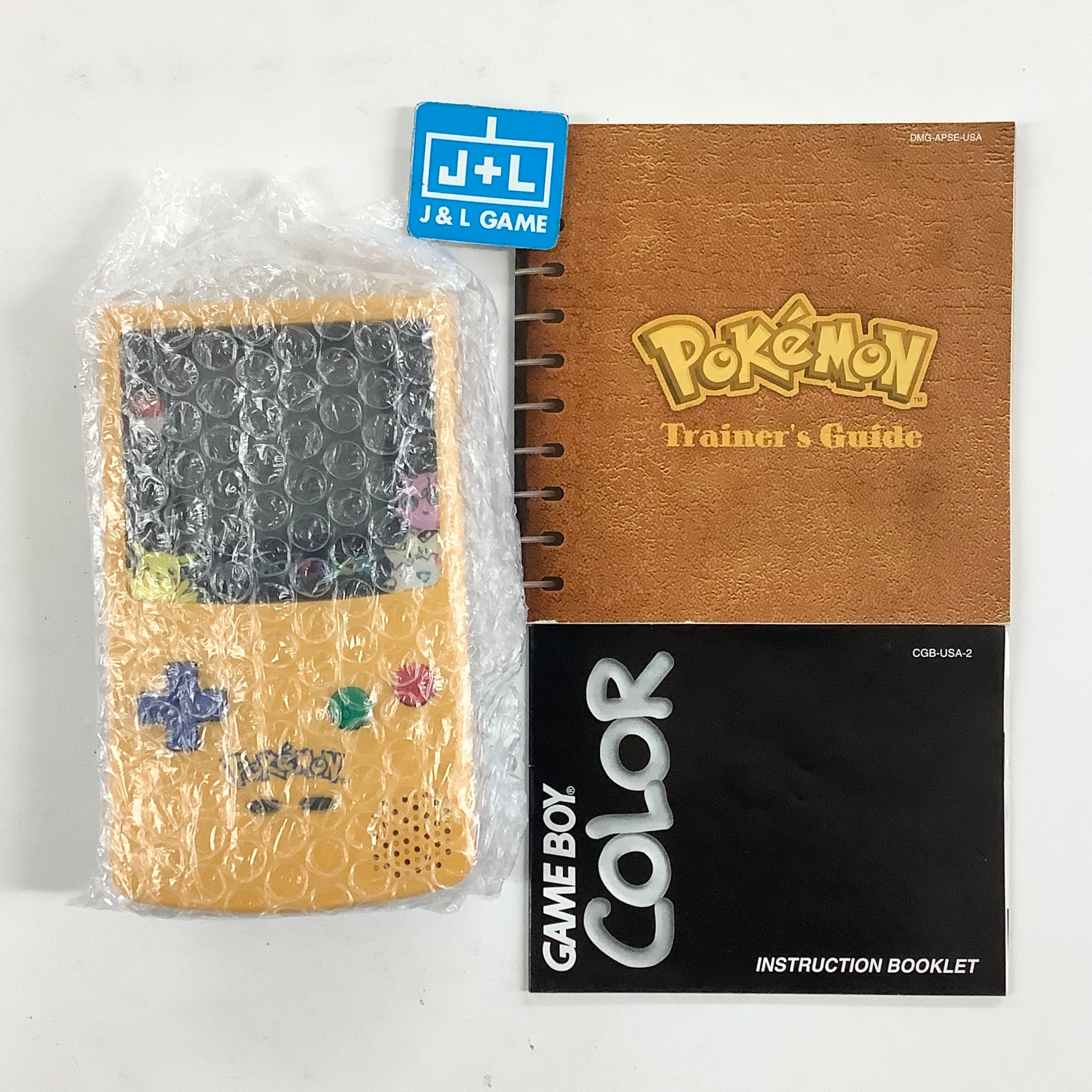 Nintendo Game Boy Color Console (Pokemon Yellow) - (GBC) Game Boy Color [Pre-Owned]