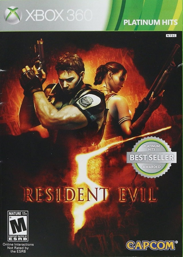 Resident Evil 5 (Platinum Hits) - Xbox 360 | J&L Game