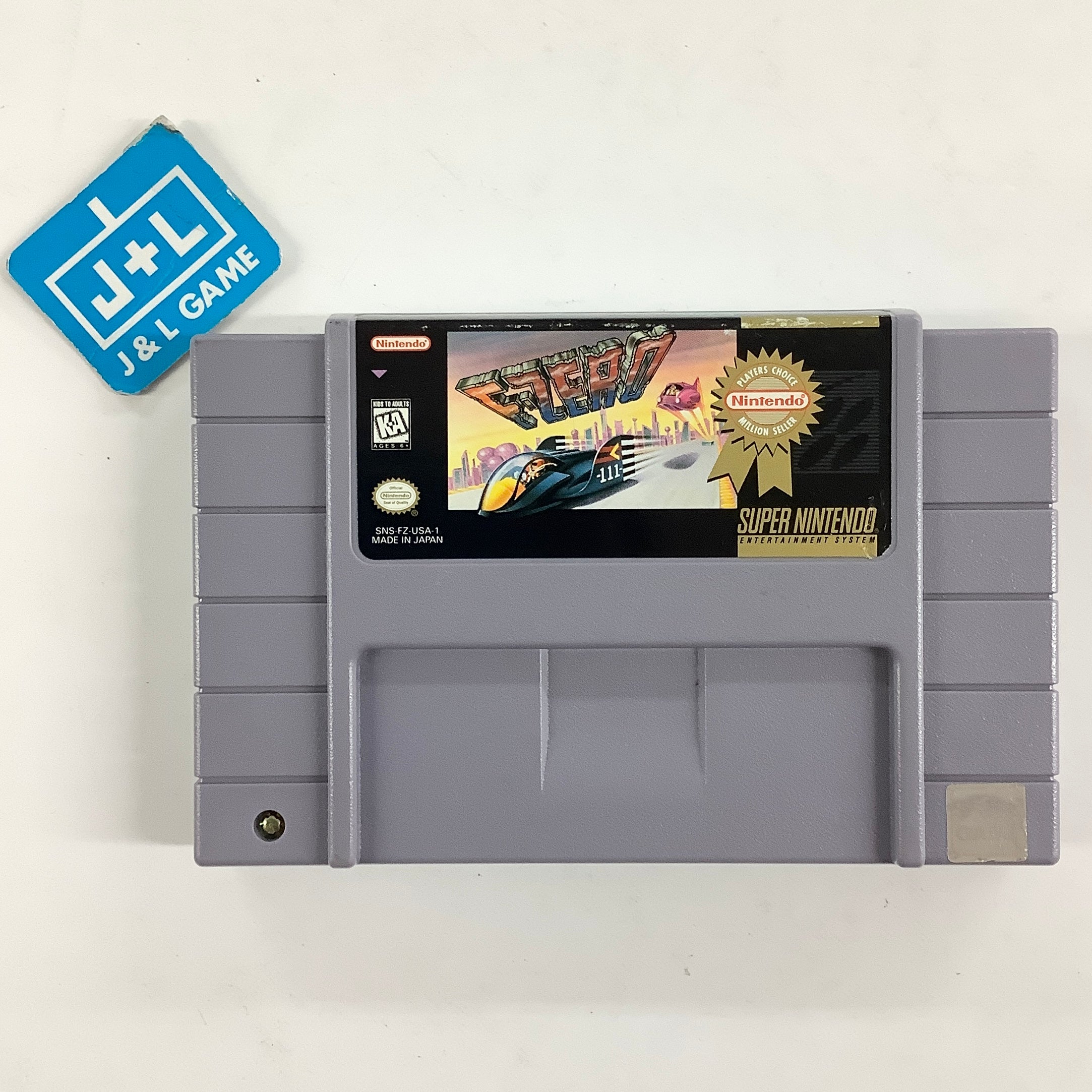 F-Zero (Player's Choice) - (SNES) Super Nintendo [Pre-Owned] Video Games Nintendo