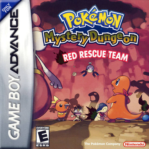 Pokemon Mystery Dungeon: Red Rescue Team - (GBA) Game Boy Advance Video Games Nintendo   