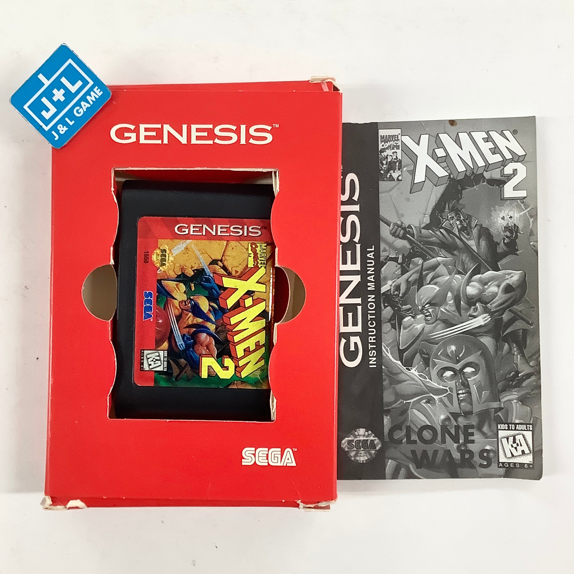 X-Men 2: Clone Wars - (SG) SEGA Genesis [Pre-Owned] Video Games Sega