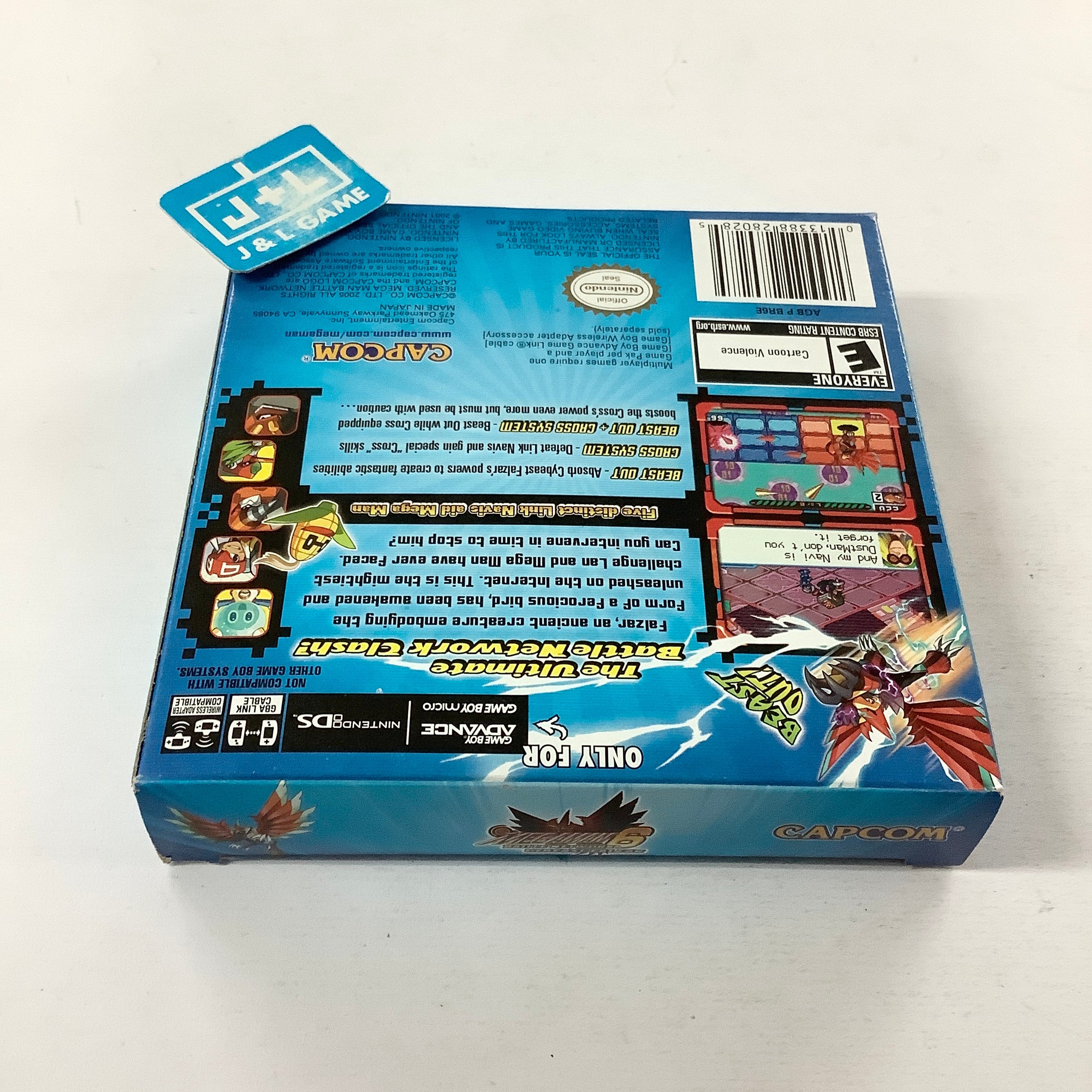 Mega Man Battle Network 6: Cybeast Falzar - (GBA) Game Boy Advance [Pre-Owned] Video Games Capcom   